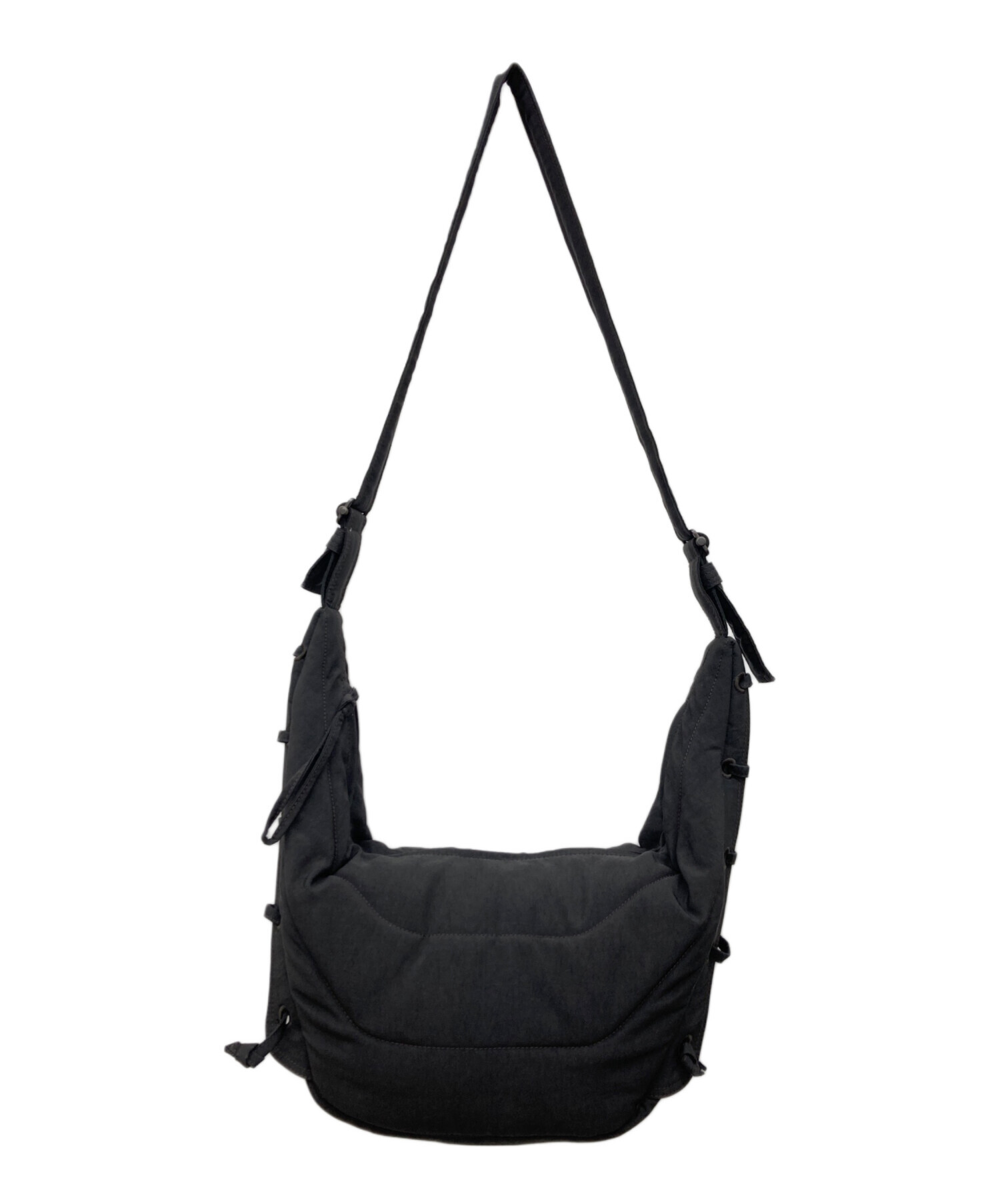 中古・古着通販】LEMAIRE (ルメール) SMALL SOFT GAME BAG ブラック