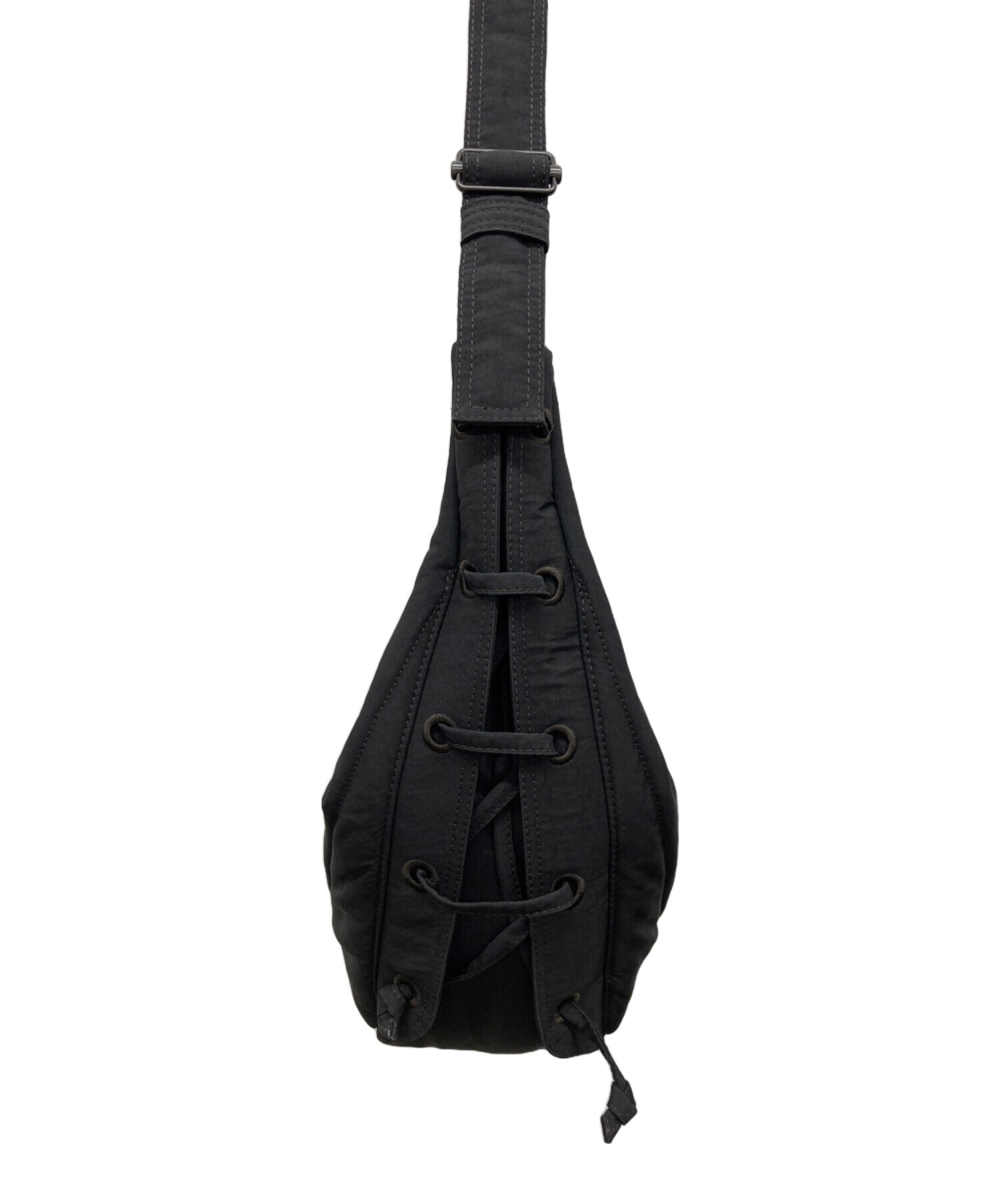 中古・古着通販】LEMAIRE (ルメール) SMALL SOFT GAME BAG ブラック