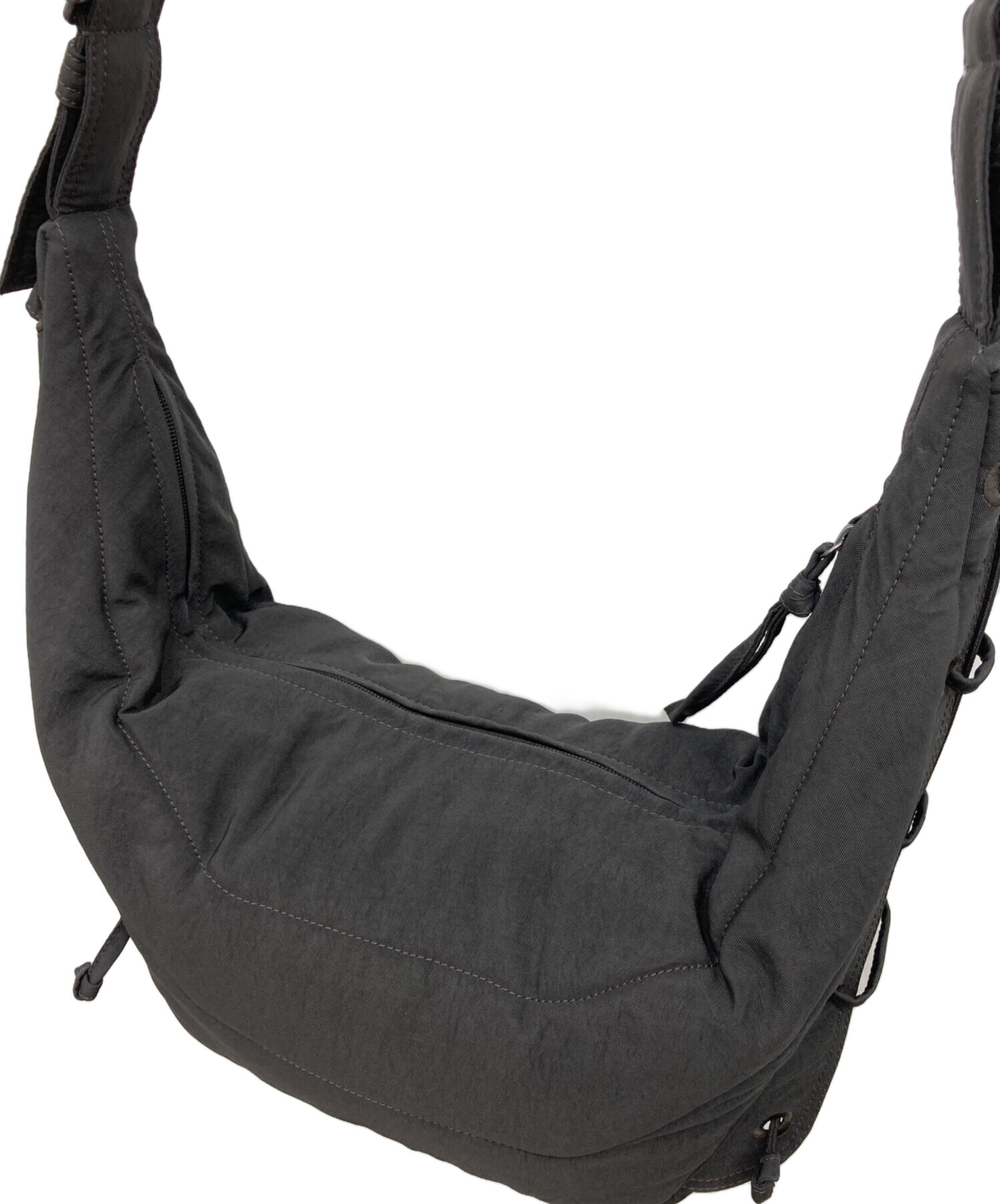 中古・古着通販】LEMAIRE (ルメール) SMALL SOFT GAME BAG ブラック
