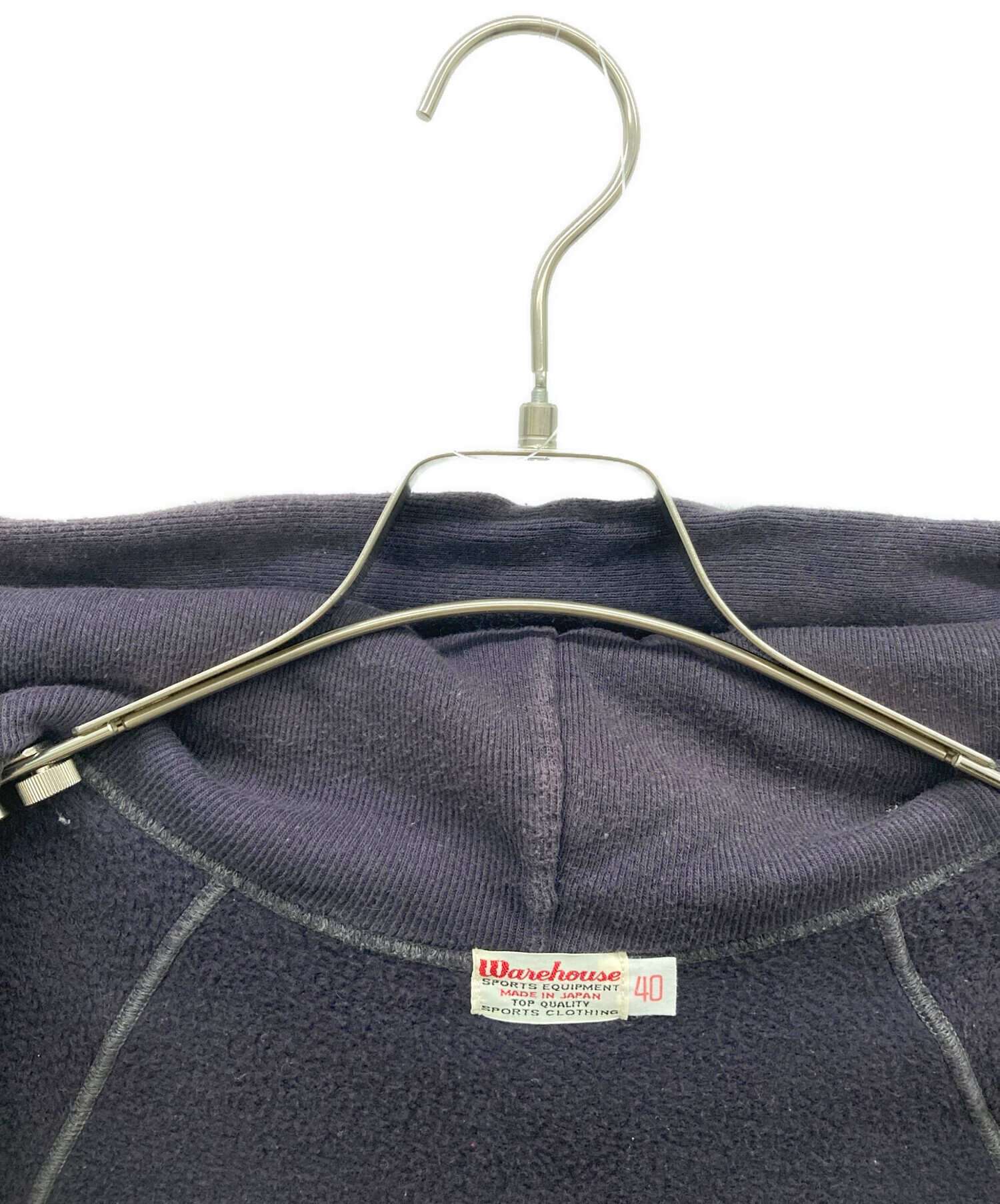 中古・古着通販】WAREHOUSE (ウエアハウス) ジップパーカー パープル