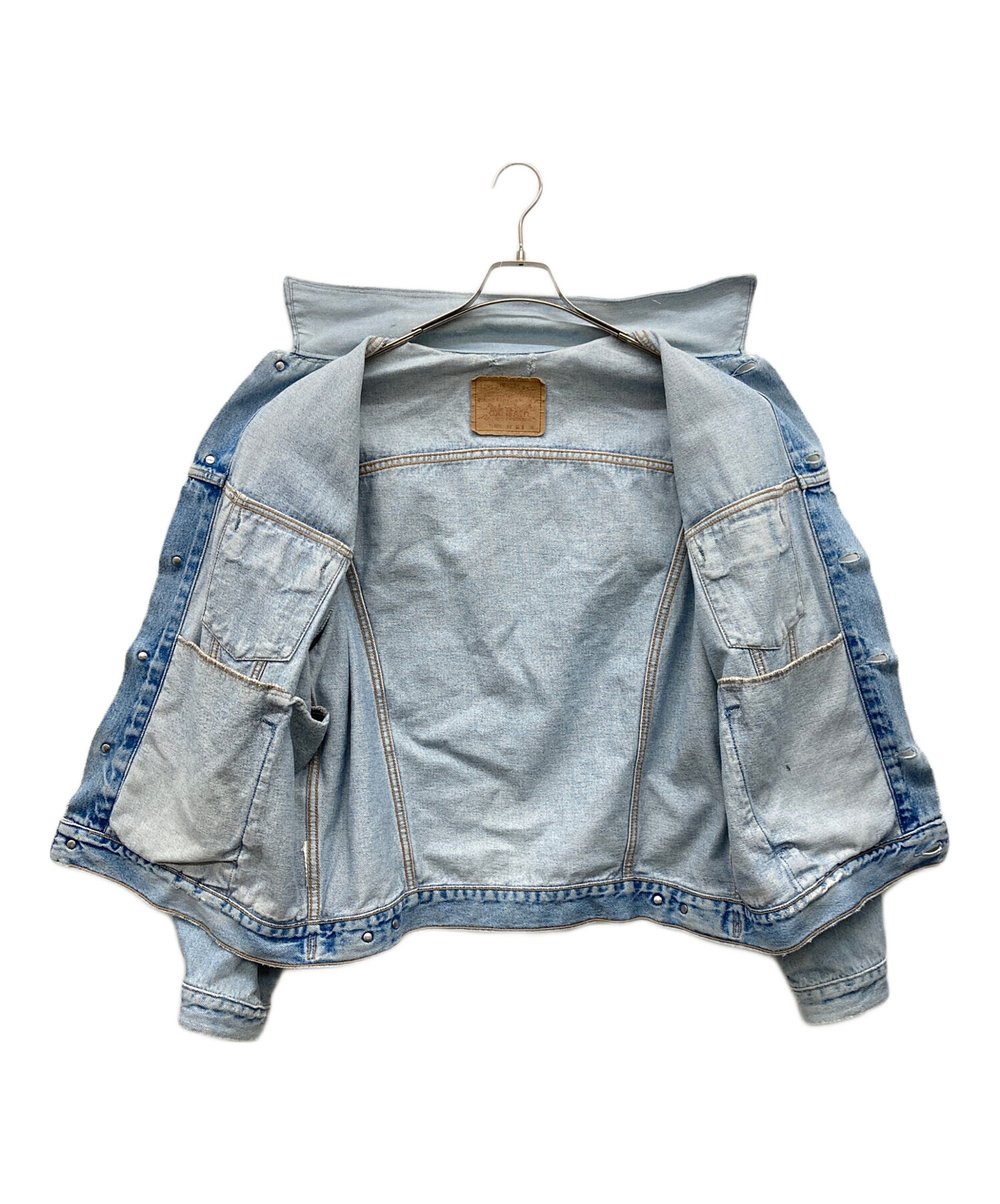 【古着】リーバイス デニムジャケット ブルー メンズ3XL 中古・古着通販】LEVI'S (リーバイス) デニムジャケット ブルー