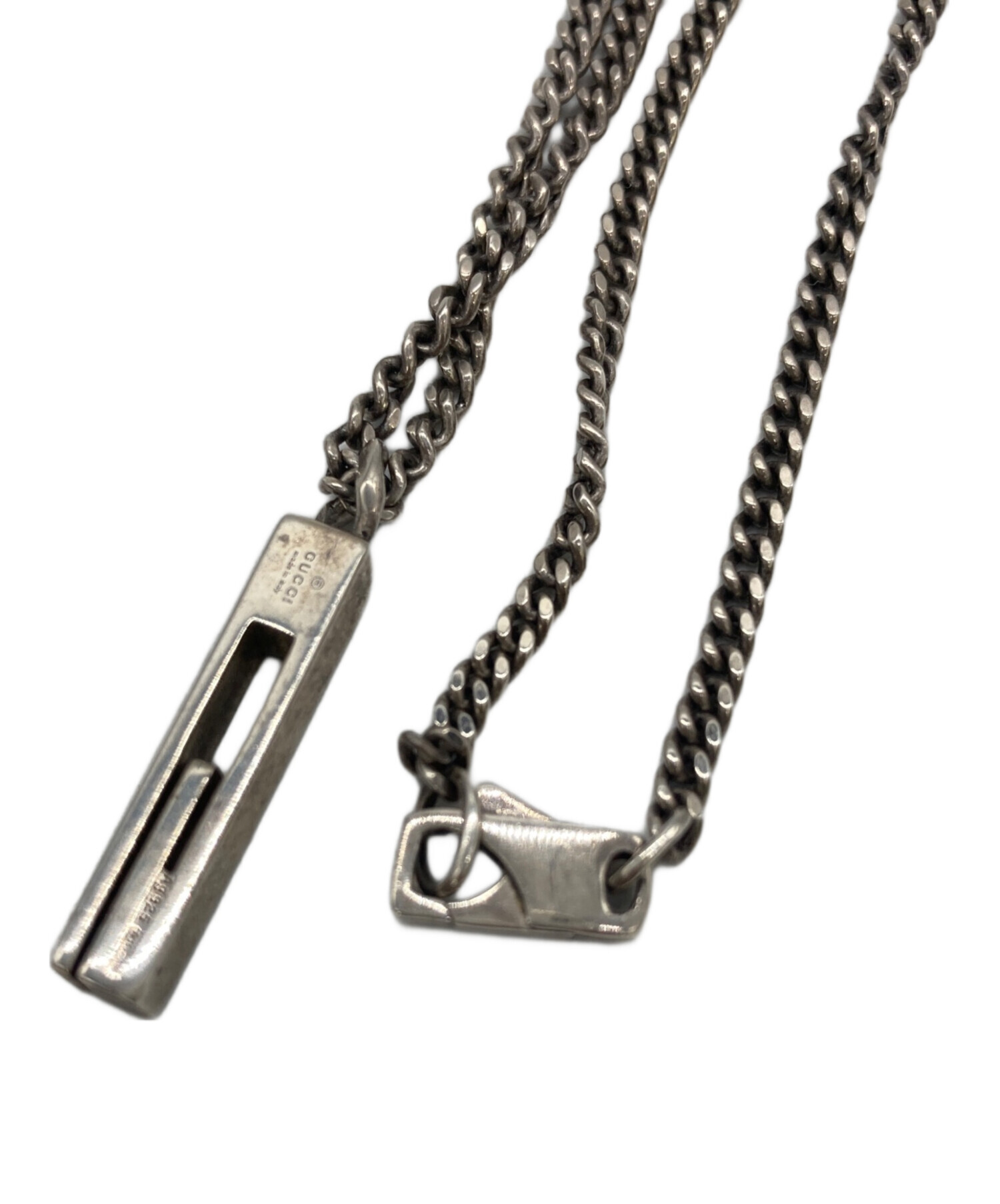 中古・古着通販】GUCCI (グッチ) Gモチーフネックレス｜ブランド・古着