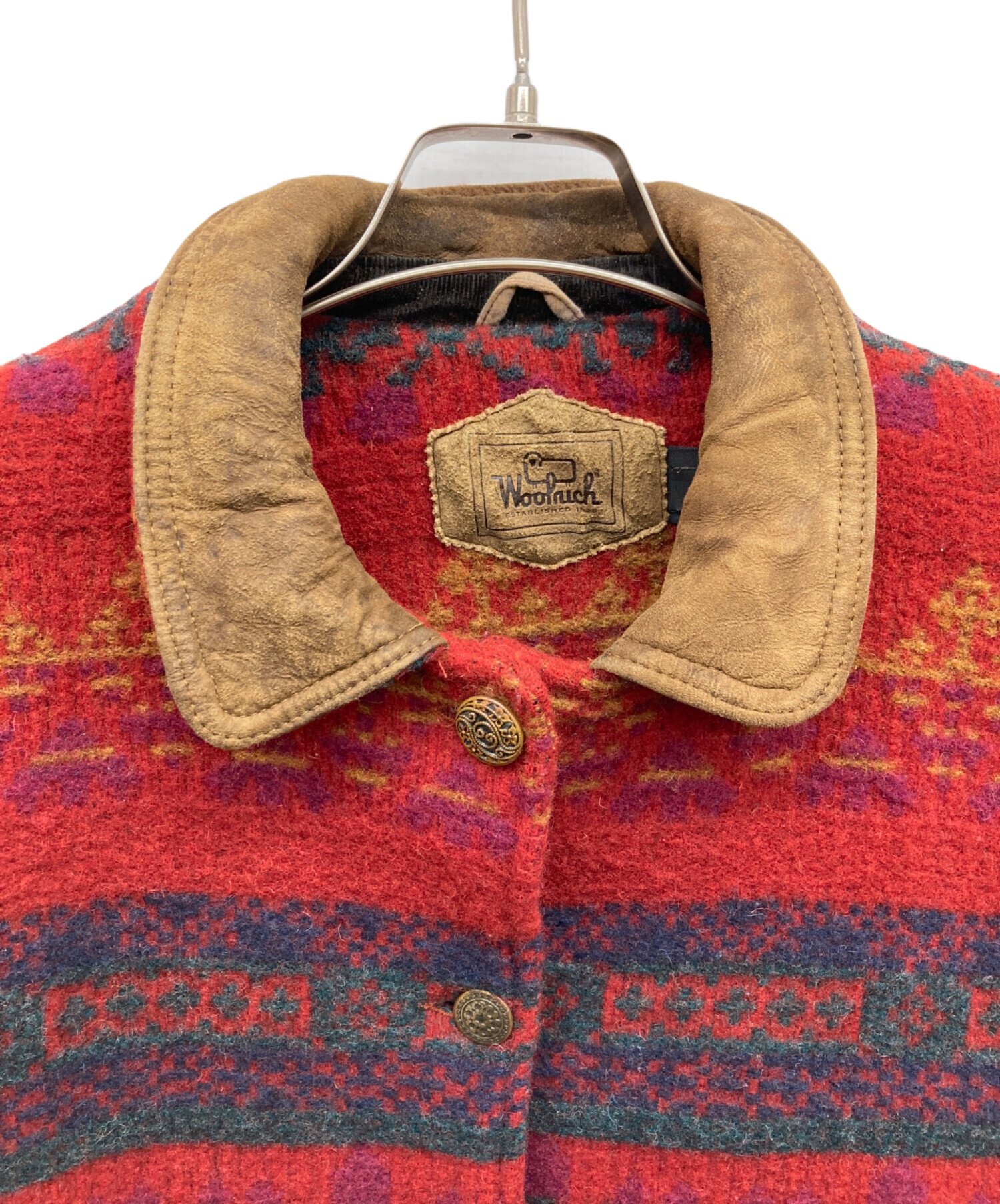 中古・古着通販】WOOLRICH (ウールリッチ) ネイティブ柄ラグジャケット