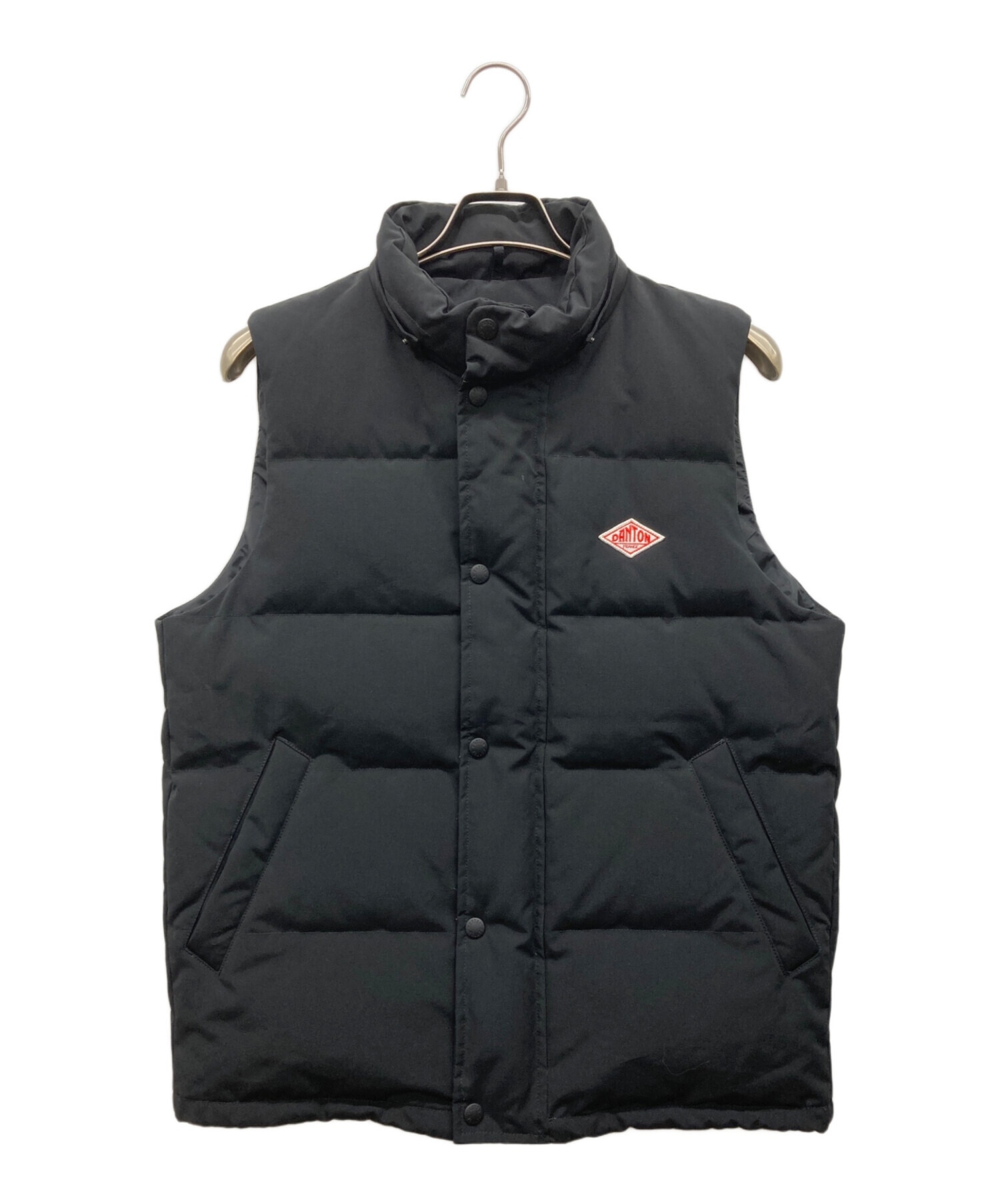中古・古着通販】DANTON (ダントン) ダウンベスト ブラック サイズ:40 