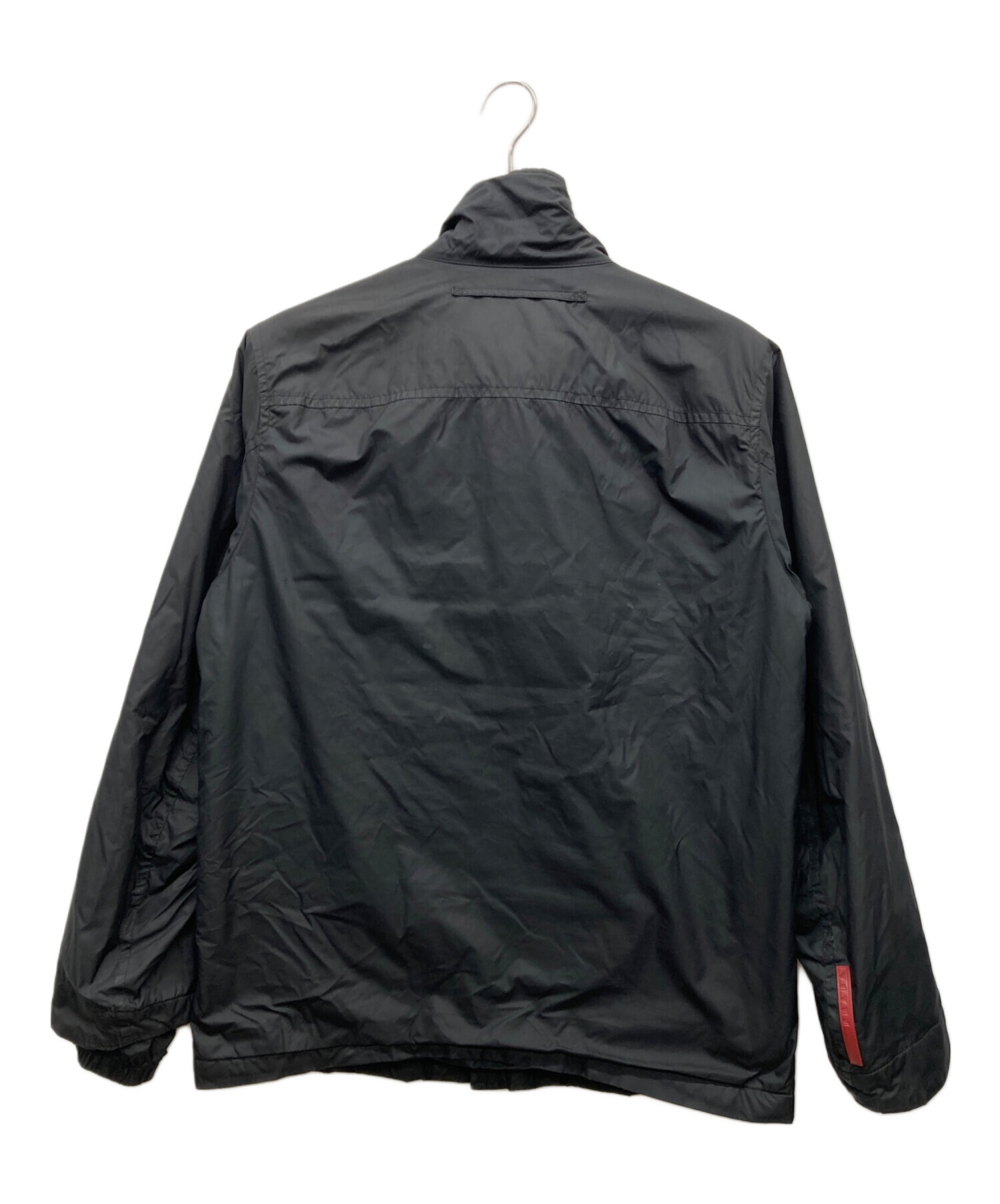 PRADA SPORTS ブラックジャケット Tg. 46 中古・古着通販】PRADA SPORTS (プラダスポーツ) ジップアップ