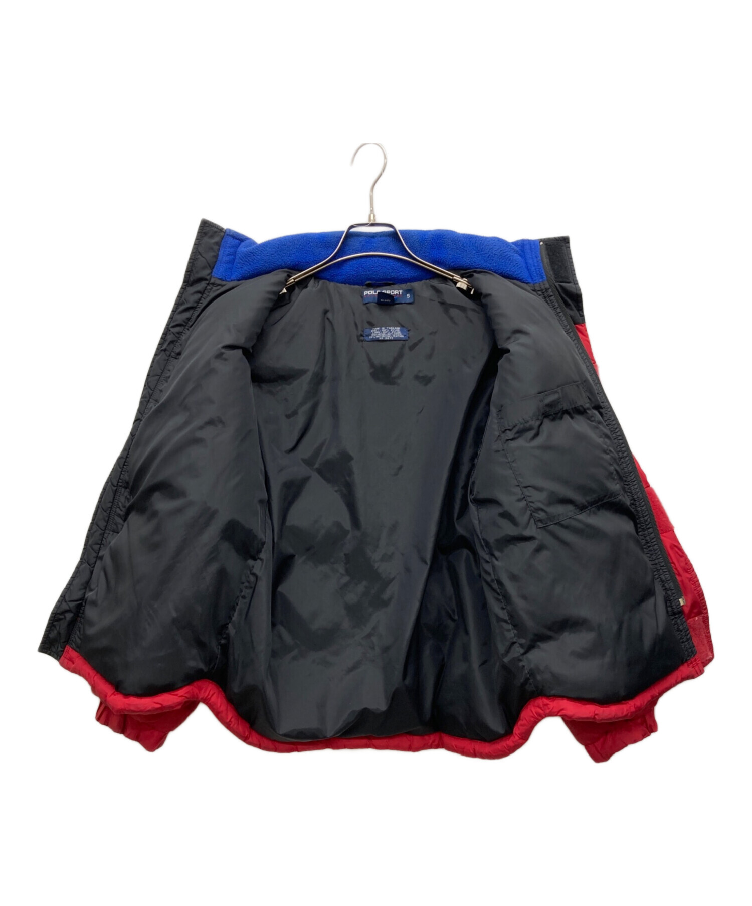 中古・古着通販】POLO SPORT (ポロスポーツ) ダウンジャケット レッド