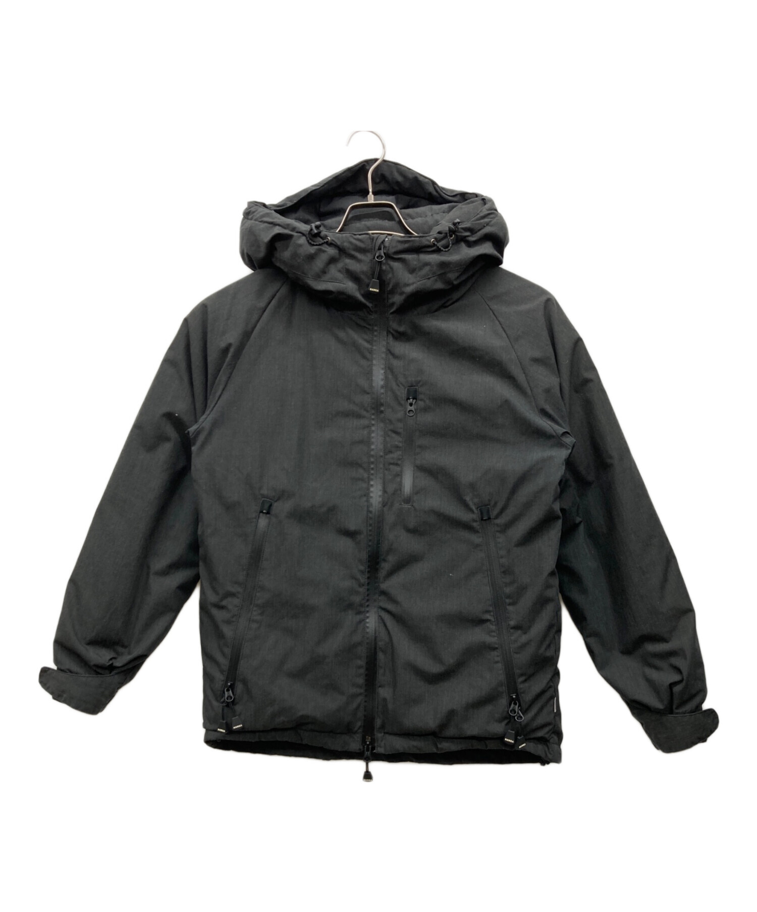 【焚火ダウン】NANGA(ナンガ)/チャコール/Sサイズ/レディース 中古・古着通販】NANGA (ナンガ) 焚火ダウンジャケット ブラック