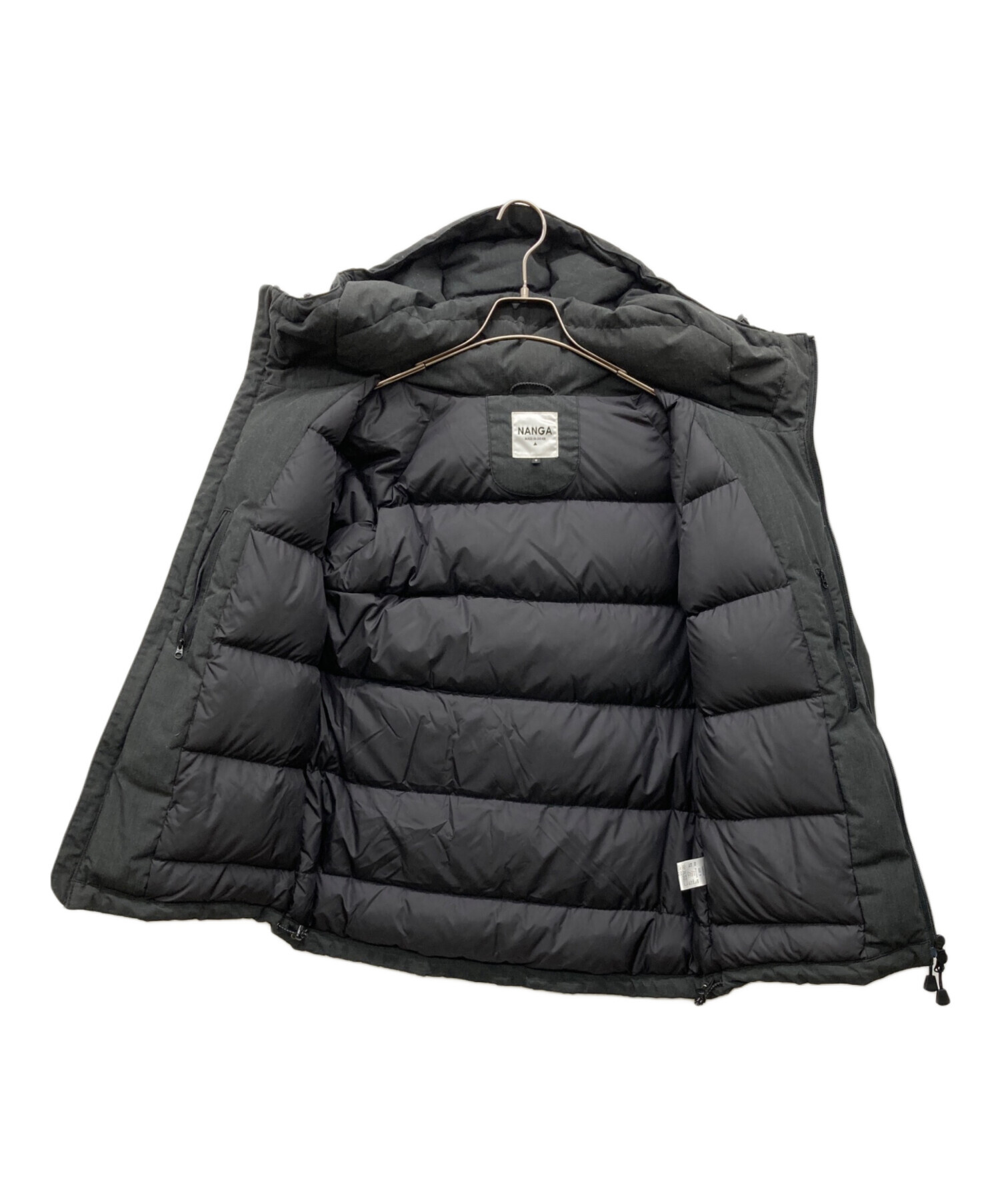 中古NANGAダウンジャケット黒BEAUTY&YOUTH別注 中古・古着通販