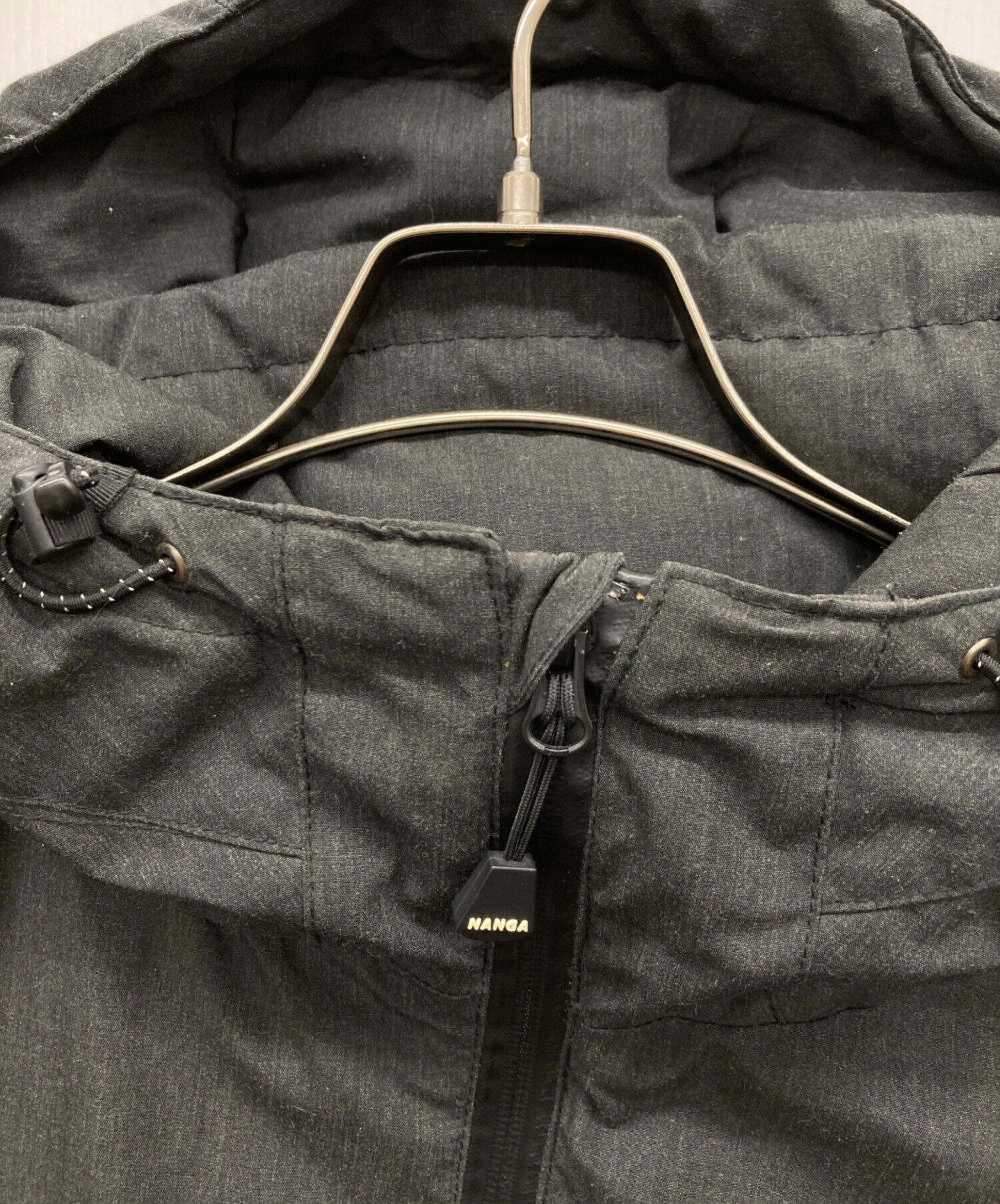 中古・古着通販】NANGA (ナンガ) 焚火ダウンジャケット ブラック