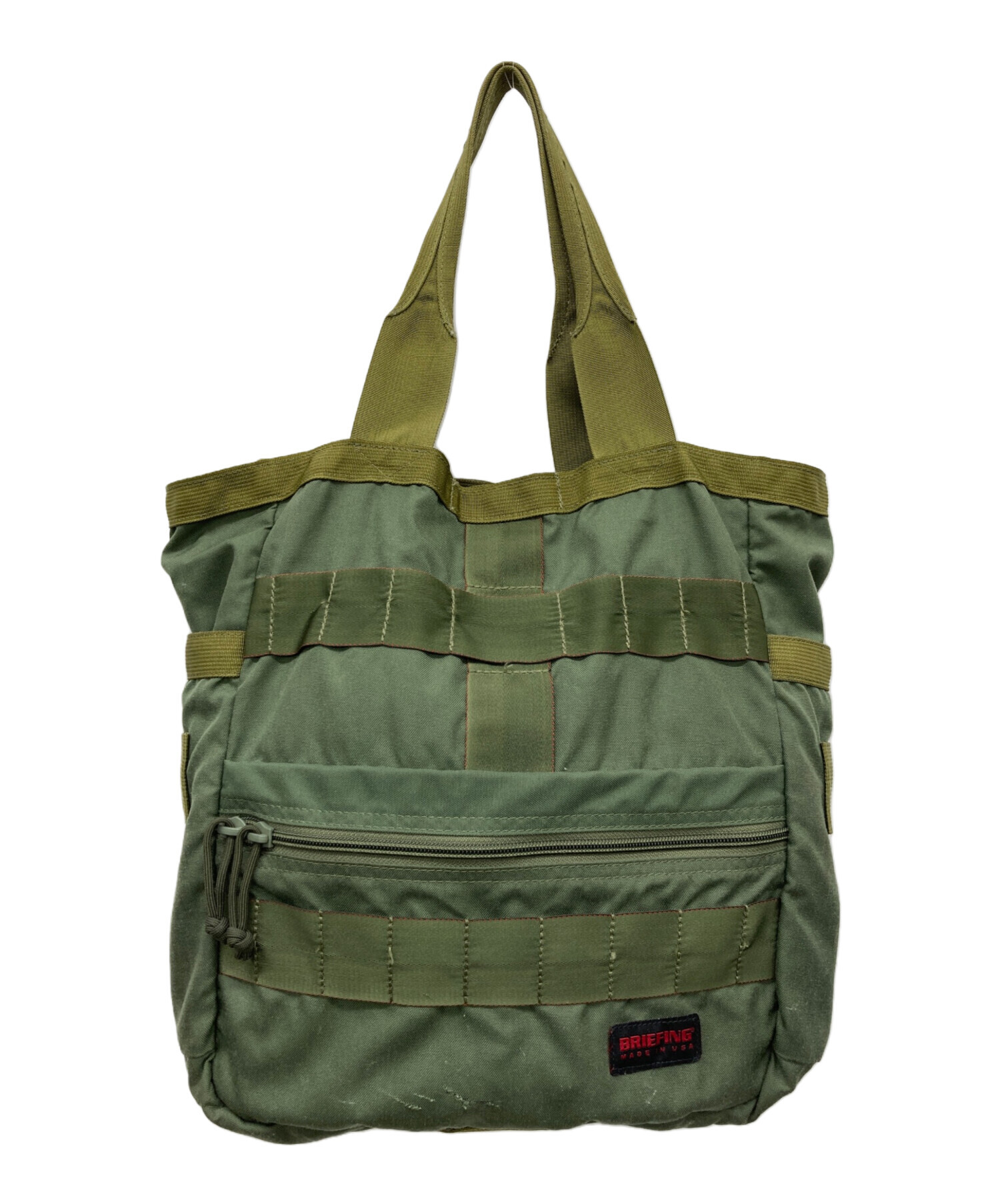 中古・古着通販】BRIEFING (ブリーフィング) トートバッグ カーキ