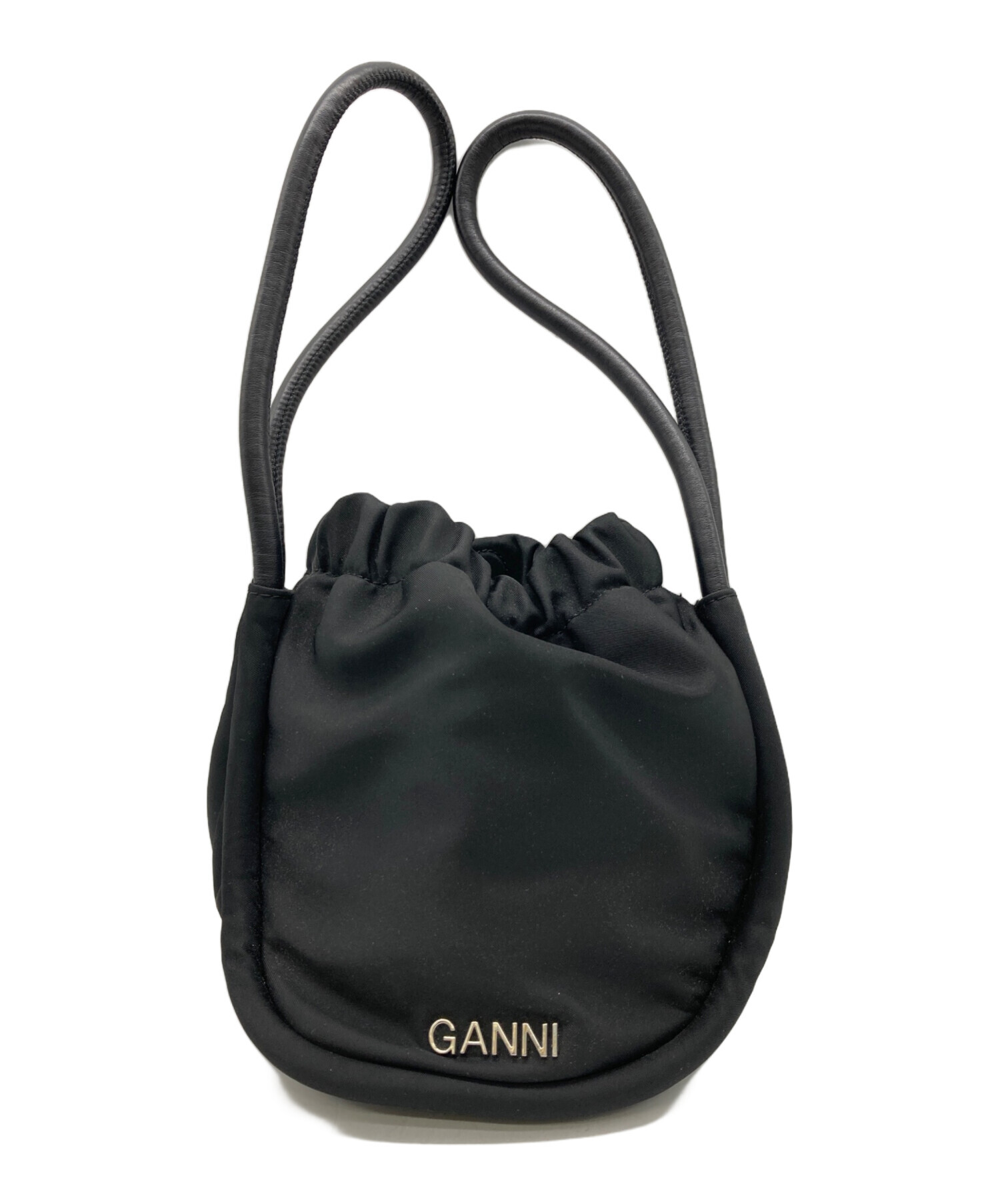 中古・古着通販】Ganni (ガニー) Knot Mini Purse ブラック｜ブランド 
