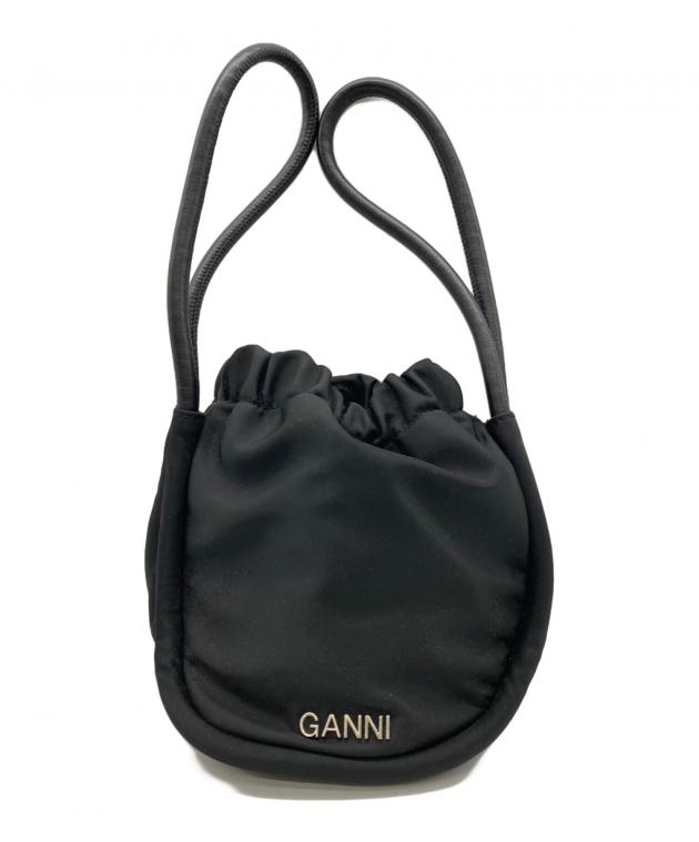 GANNI Knot Mini Bag ブラック 中古・古着通販】Ganni (ガニー) Knot Mini Purse ブラック｜ブランド