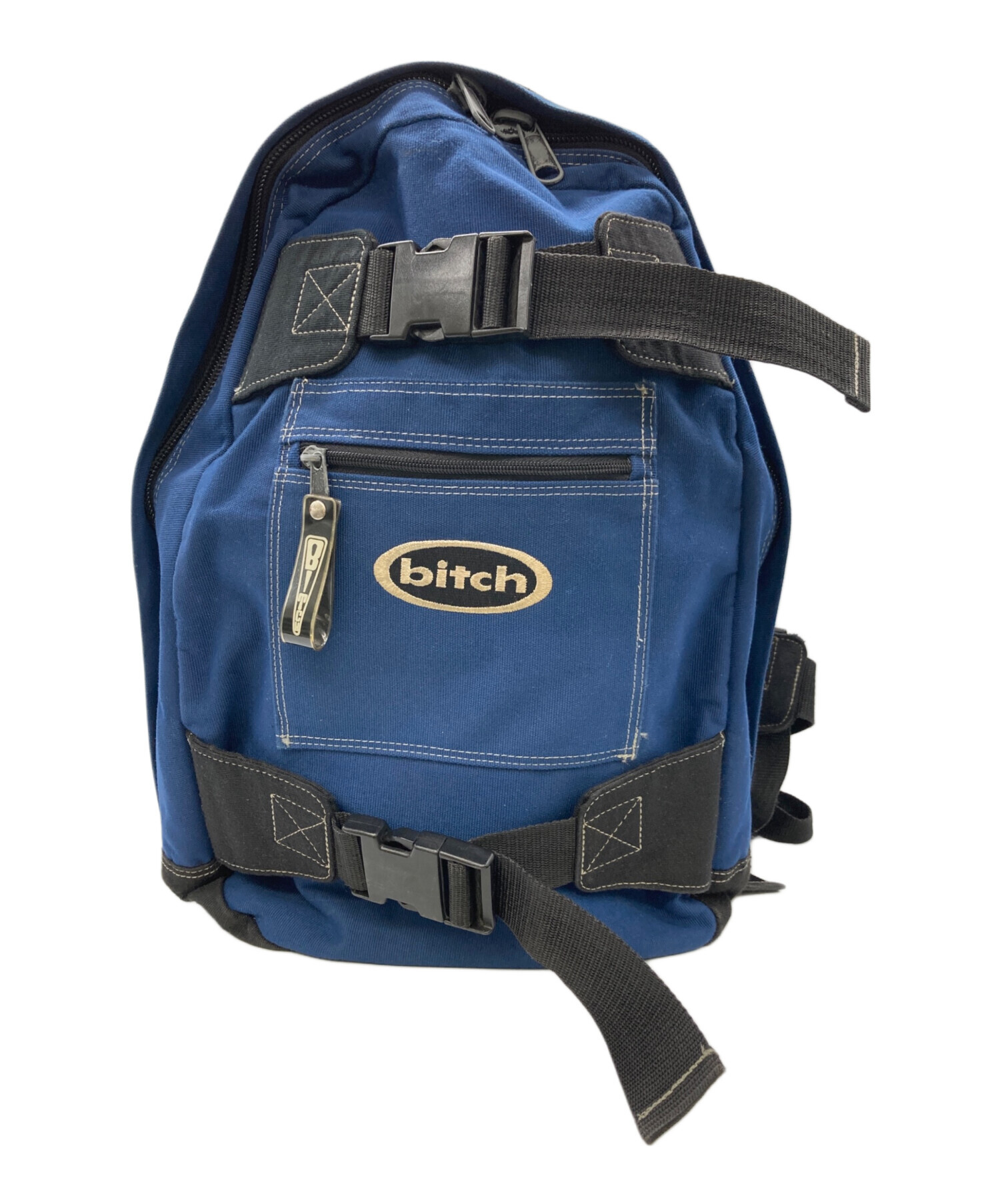 中古・古着通販】BITCH (ビッチ) リュック ネイビー｜ブランド・古着