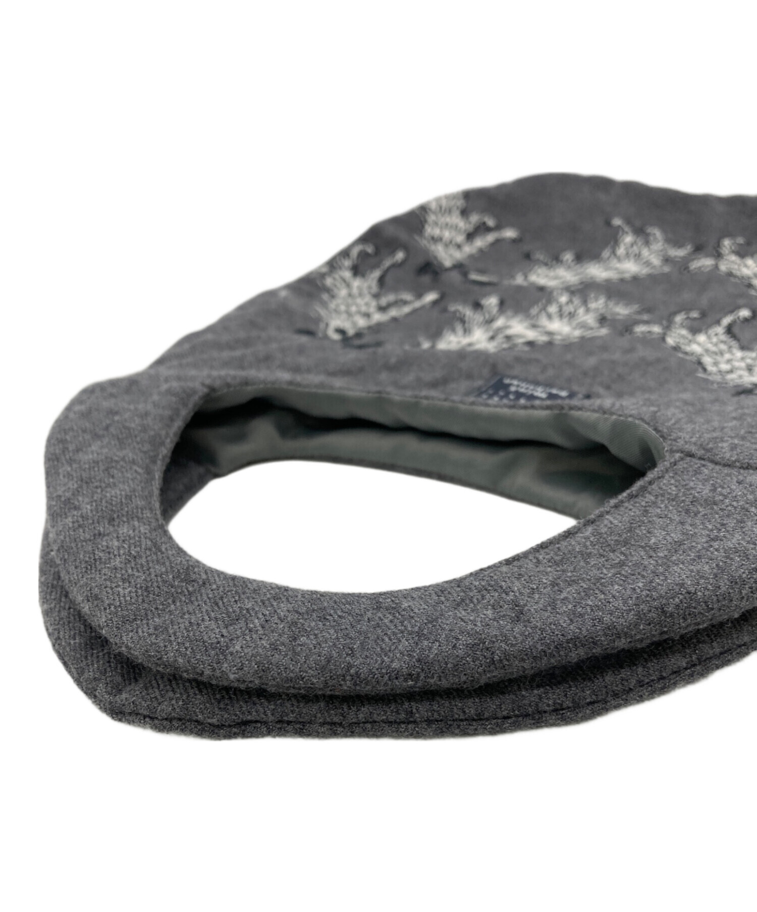 中古・古着通販】mina perhonen (ミナ ペルホネン) wolf&flower グレー