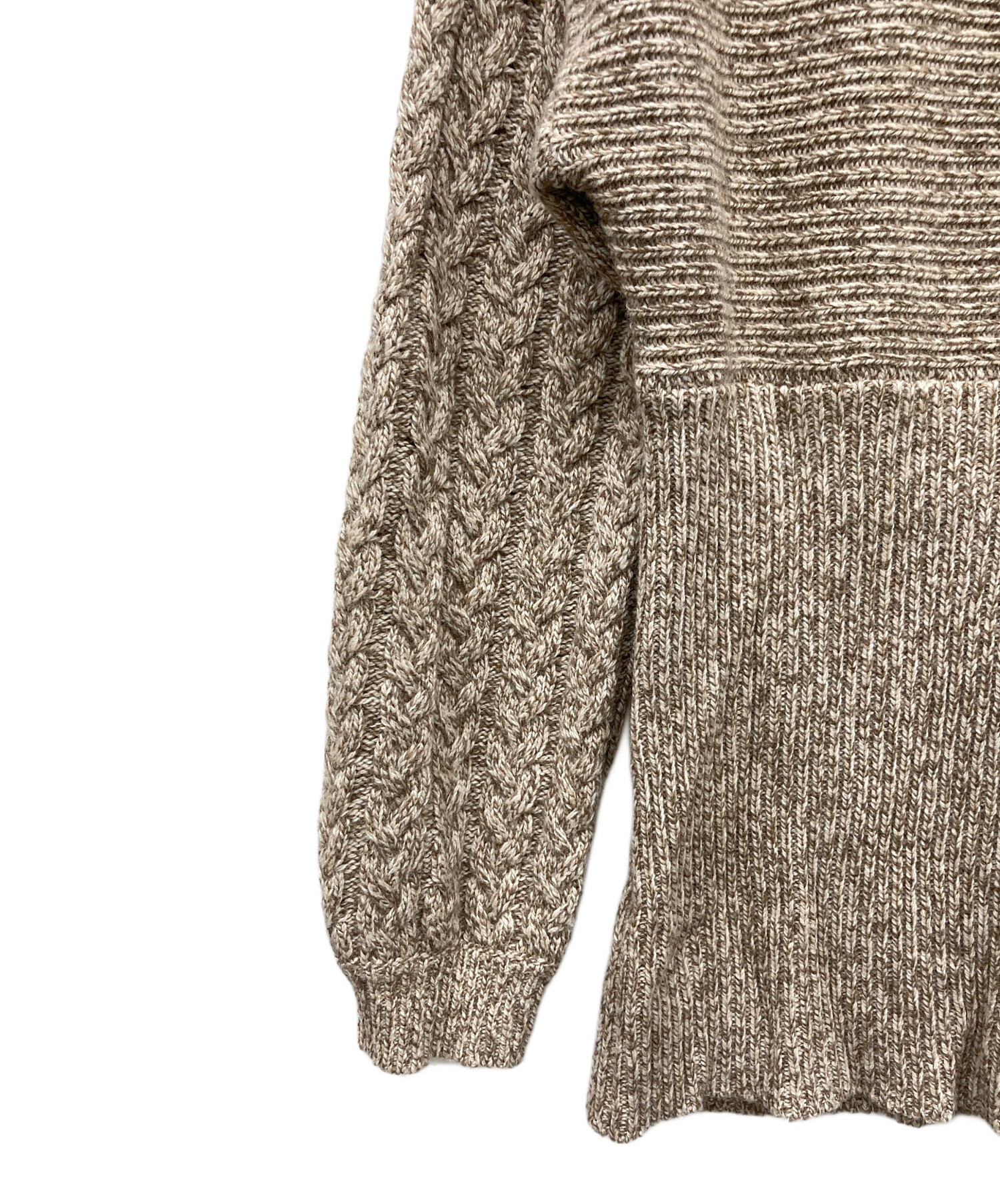 5日間限定特価新品タグ付きrosarymoonロザリームーン 中古・古着通販】ROSARYMOON (ロザリームーン) Melange Knit Tunic