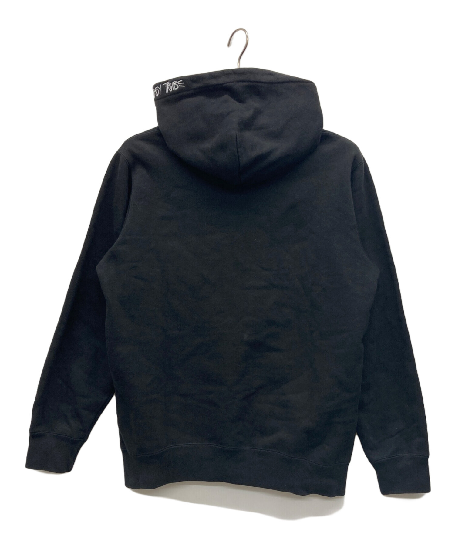 Stussy ブラック パーカー ステューシー STUSSY ブラック パーカー メンズ Sサイズ STUSSY