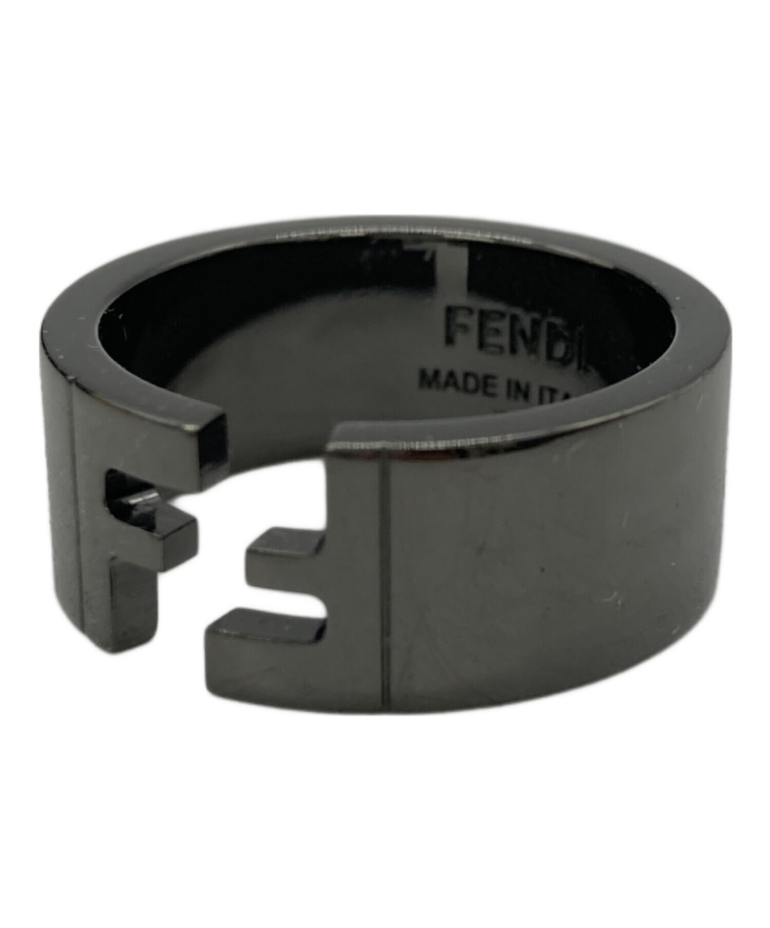 中古・古着通販】FENDI (フェンディ) FFモチーフリング グレー サイズ