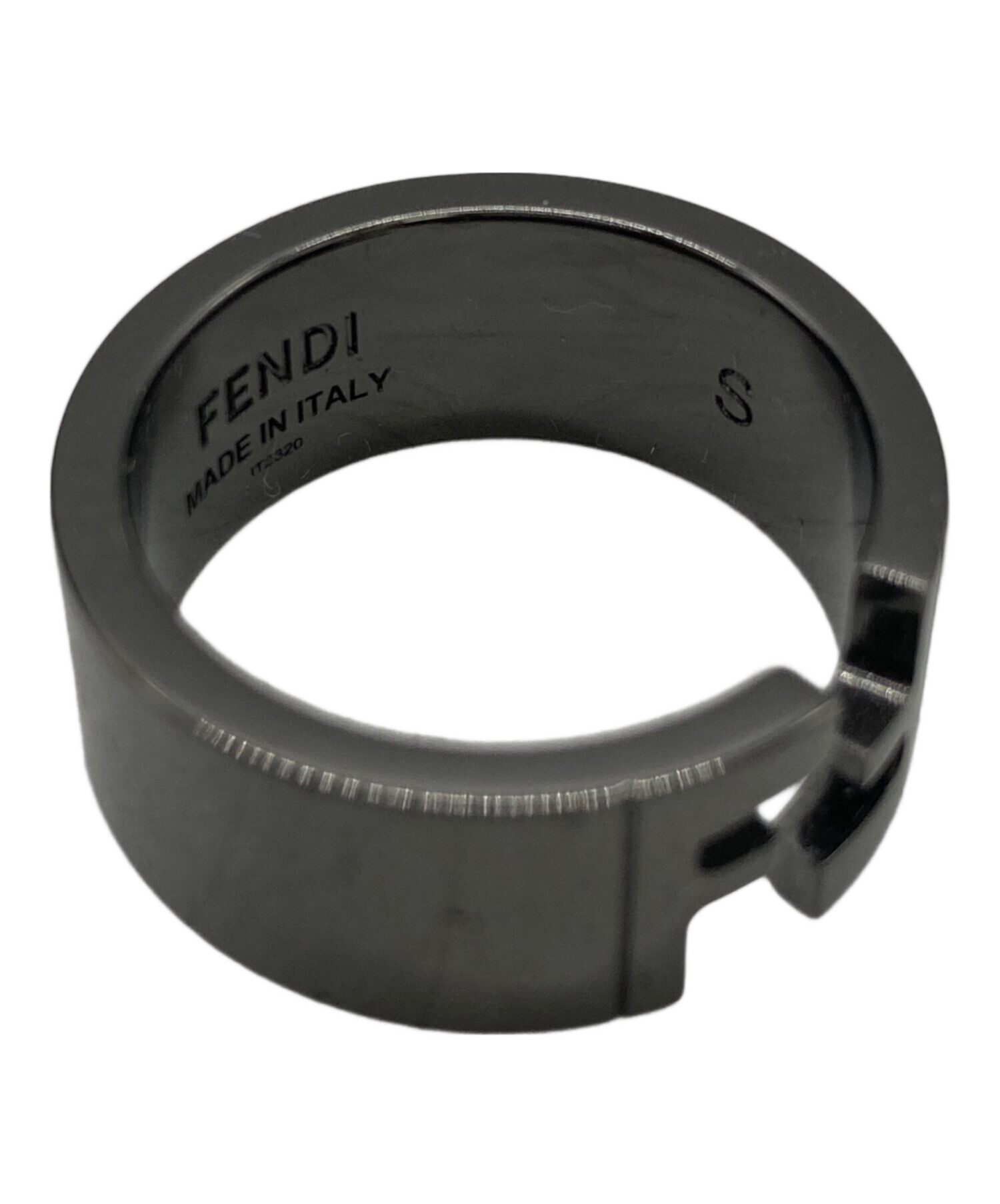 中古・古着通販】FENDI (フェンディ) FFモチーフリング グレー サイズ