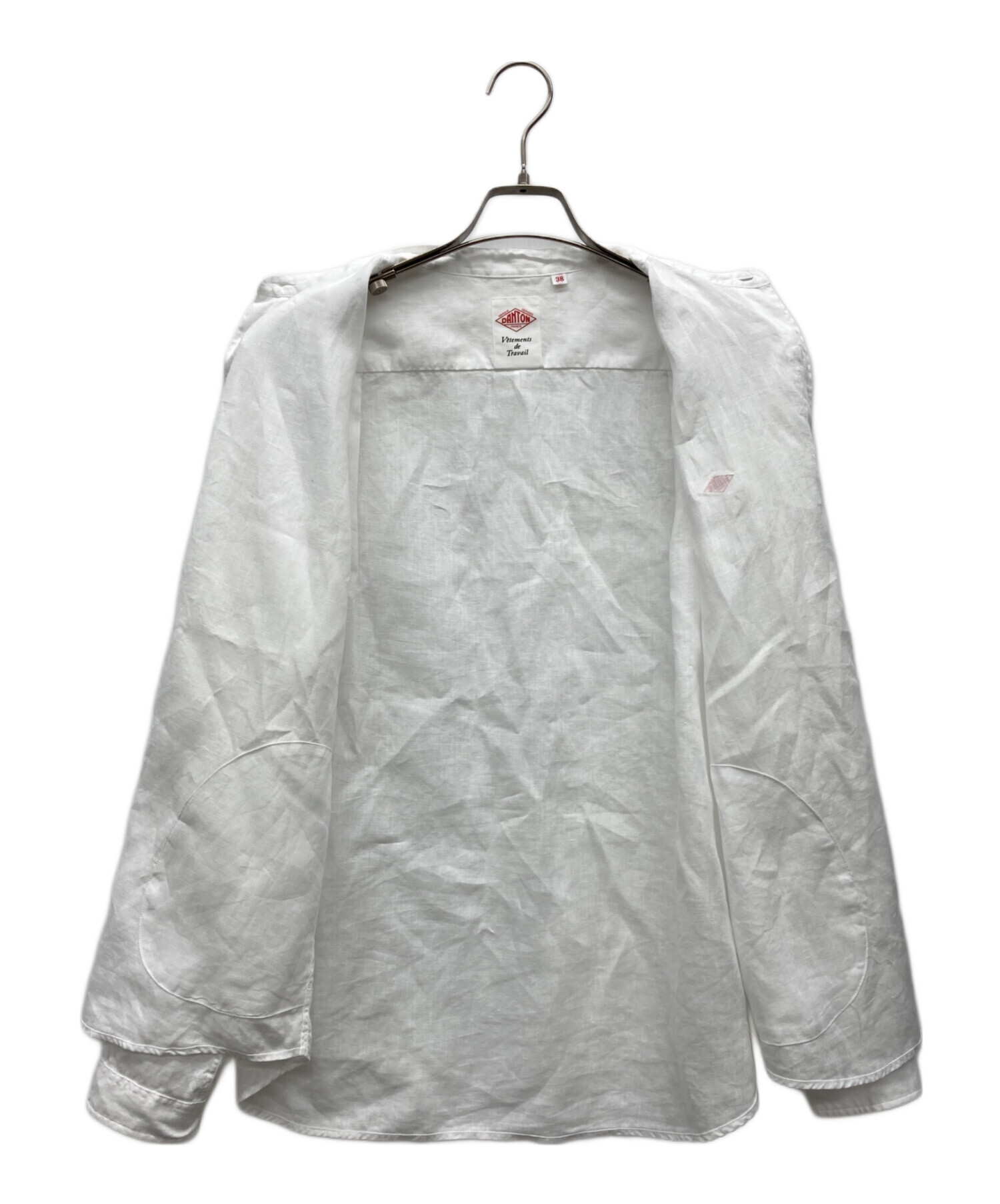 中古・古着通販】DANTON (ダントン) バンドカラーリネンシャツ