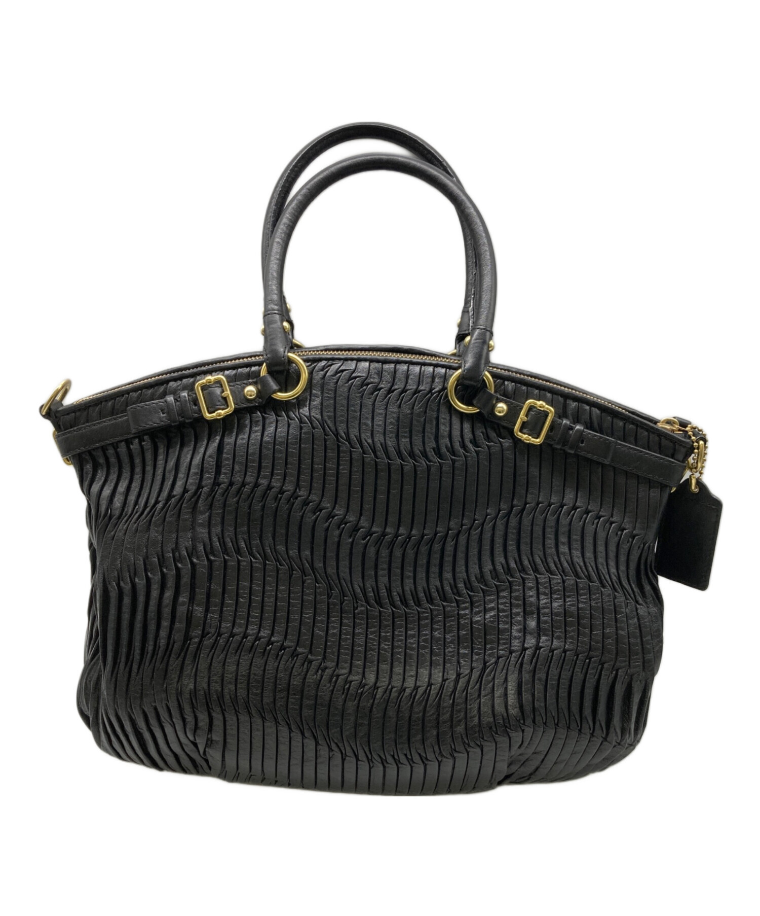 中古・古着通販】COACH (コーチ) トートバッグ ブラック｜ブランド 