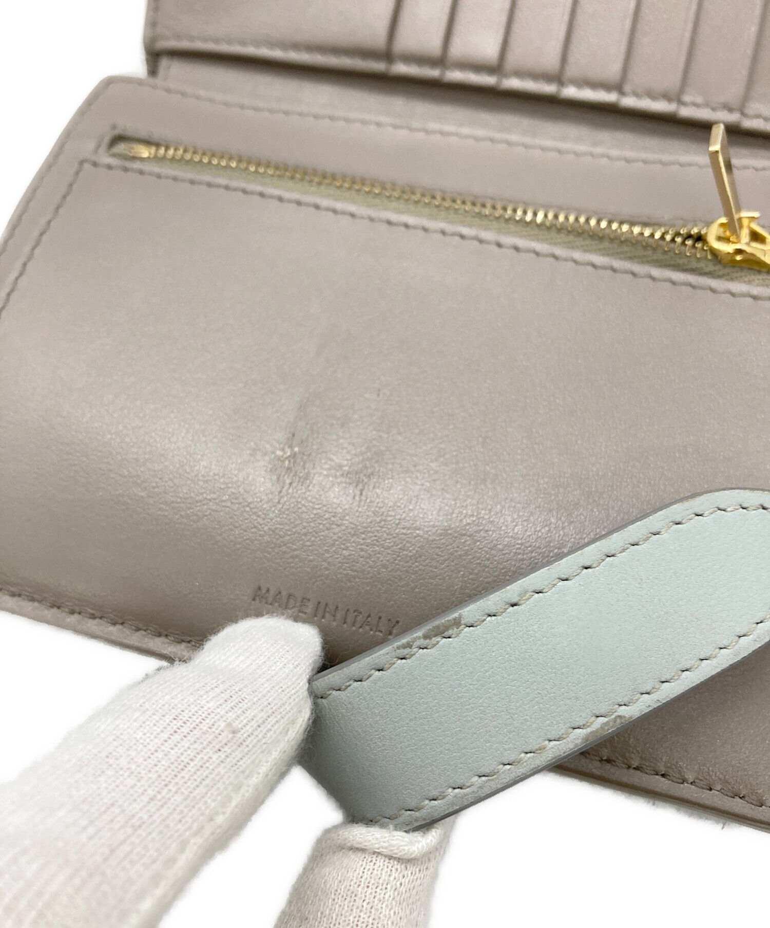 中古・古着通販】CELINE (セリーヌ) バイカラーミディアムカーフ