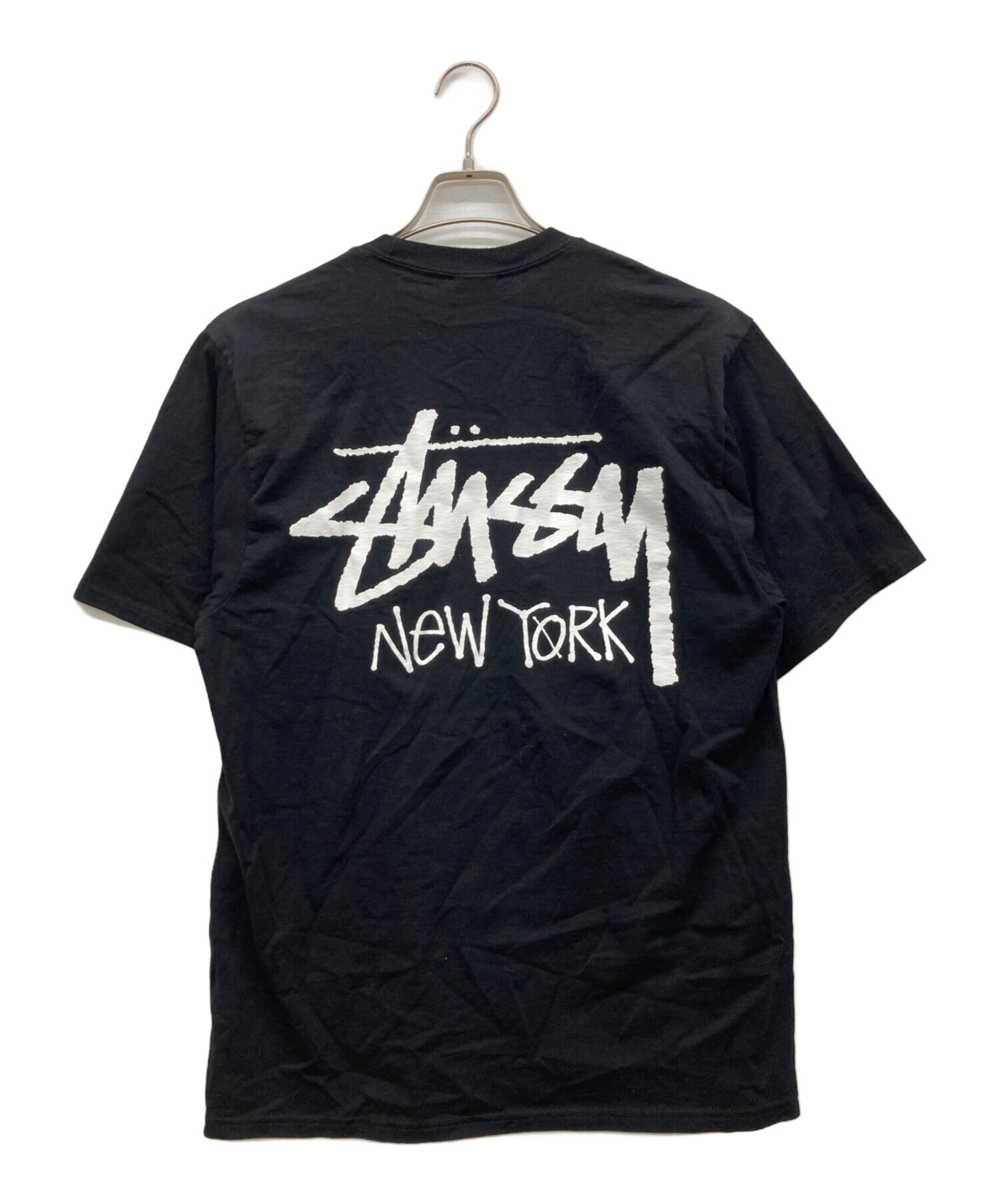 NIGHT GALLERY STUSSYプリントTシャツ 中古・古着通販】stussy (ステューシー) プリントTシャツ NEW YORK