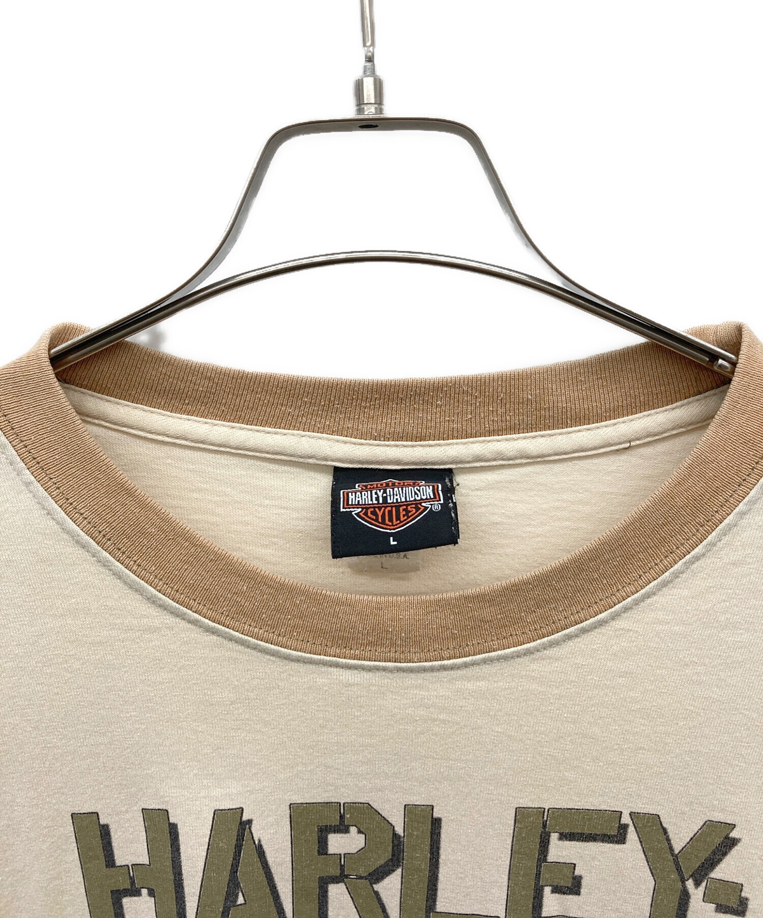 中古・古着通販】HARLEY-DAVIDSON (ハーレーダビッドソン) 長袖Tシャツ