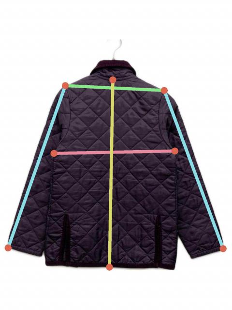 美品！ラベンハム ジャケット 36 パープル LAVENHAM 中古・古着通販】LAVENHAM (ラベンハム) キルティングジャケット