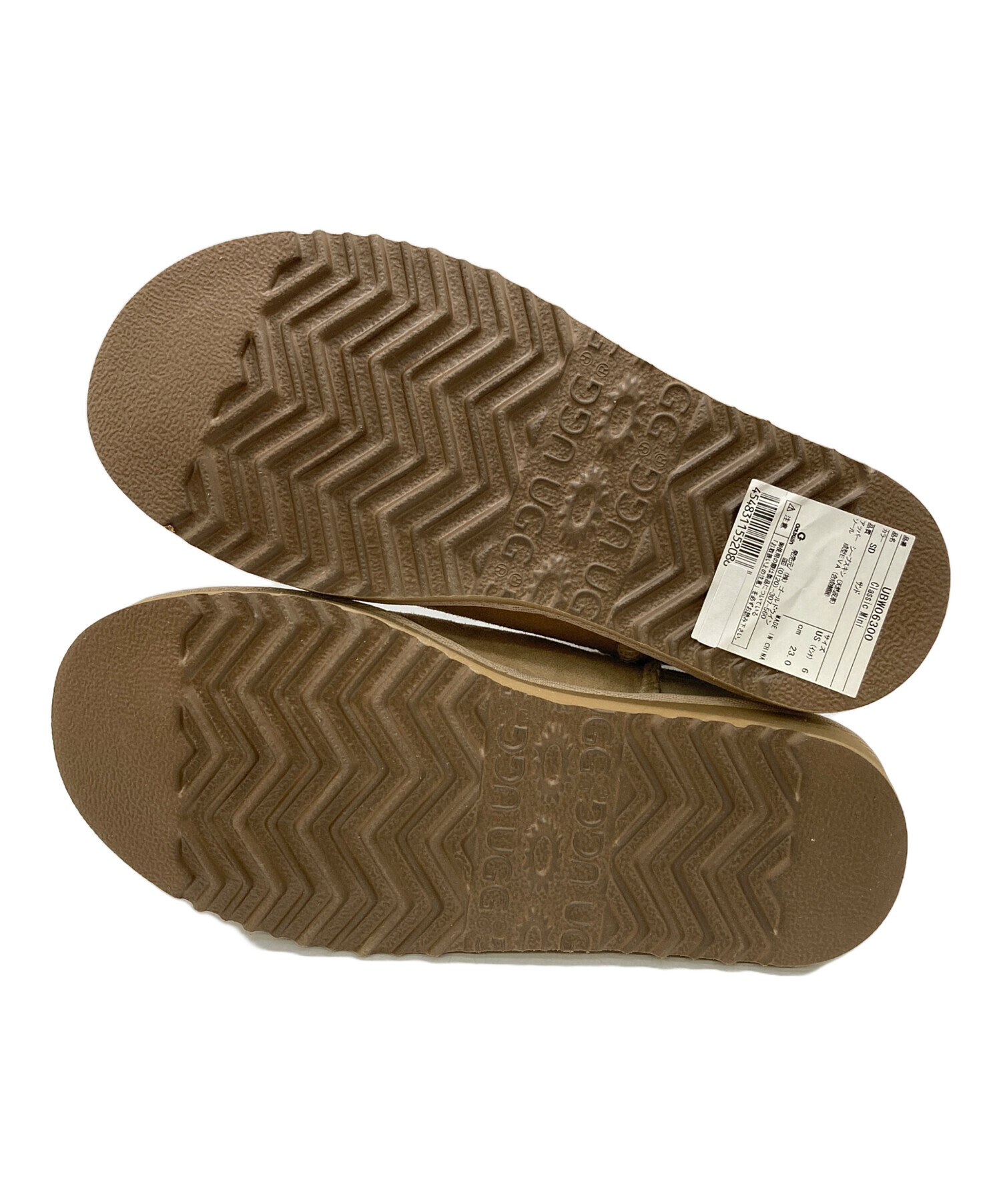 UGG ムートンブーツ ベージュUSAサイズ6 23㎝ 中古・古着通販】UGG Australia (アグ オーストラリア) ムートンブーツ