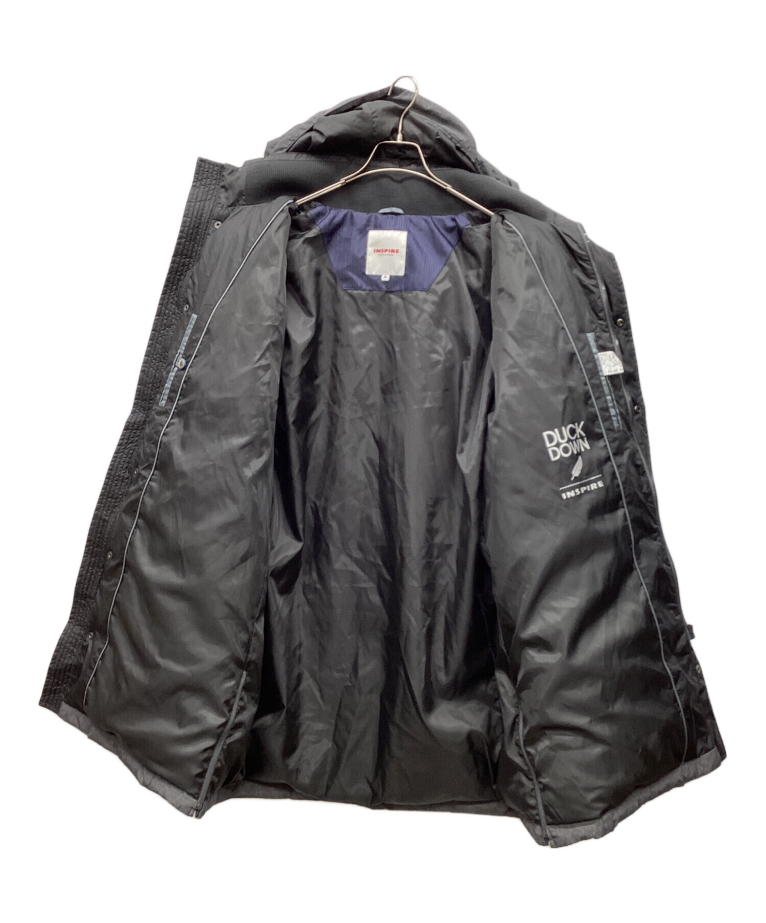 中古・古着通販】INSPIRE (インスパイア) ダウンコート グレー サイズ 