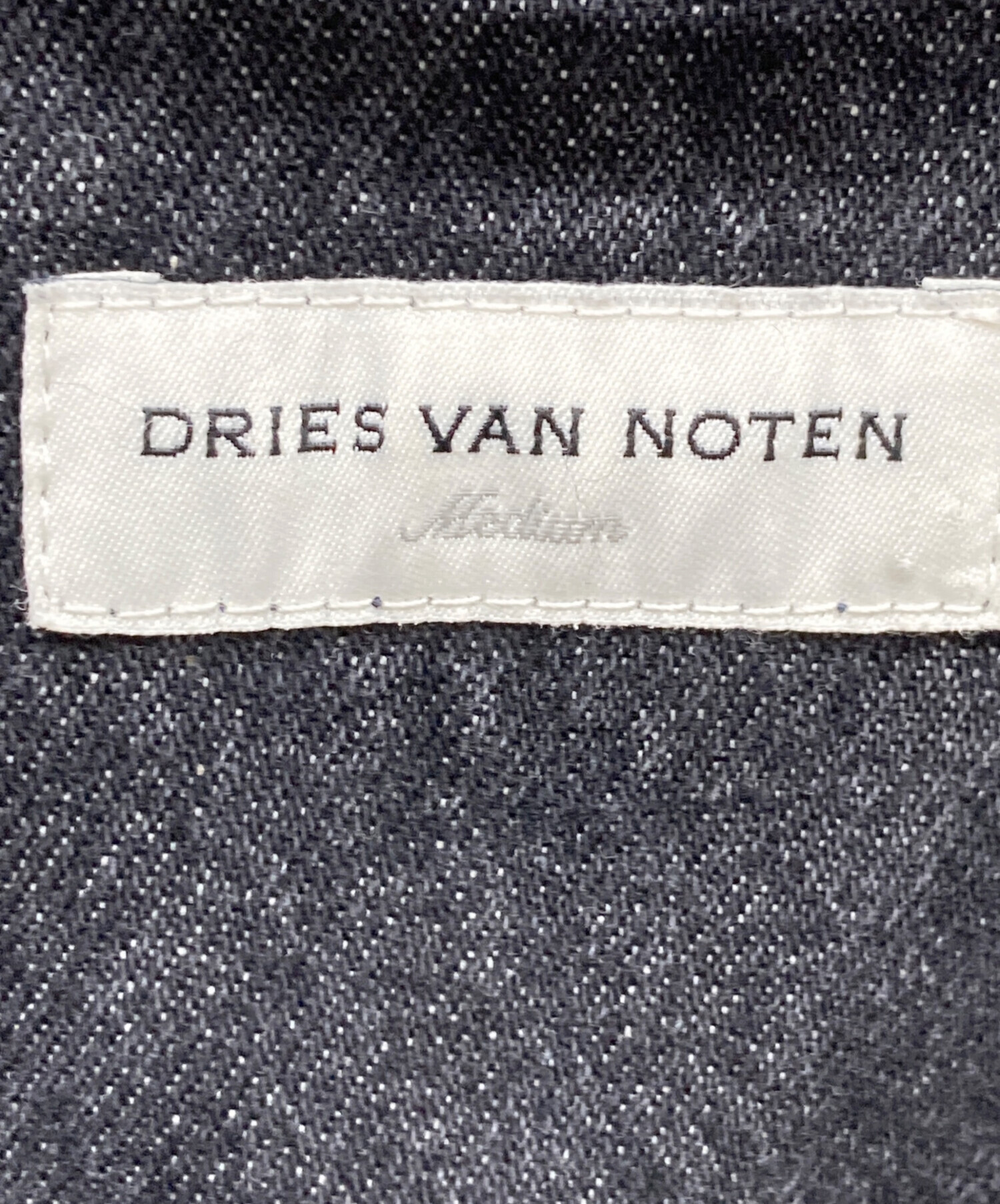中古・古着通販】DRIES VAN NOTEN (ドリスヴァンノッテン) デニム