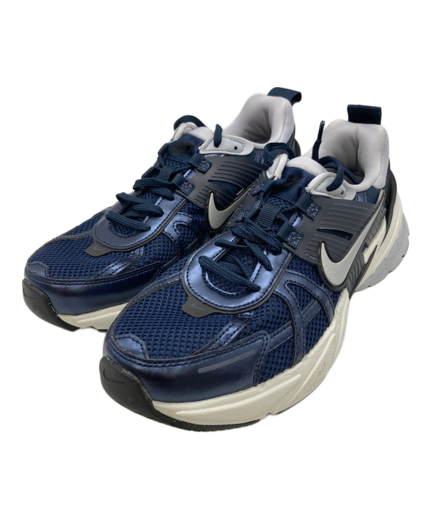 中古・古着通販】NIKE (ナイキ) V2K RUN ネイビー サイズ:US7.5 