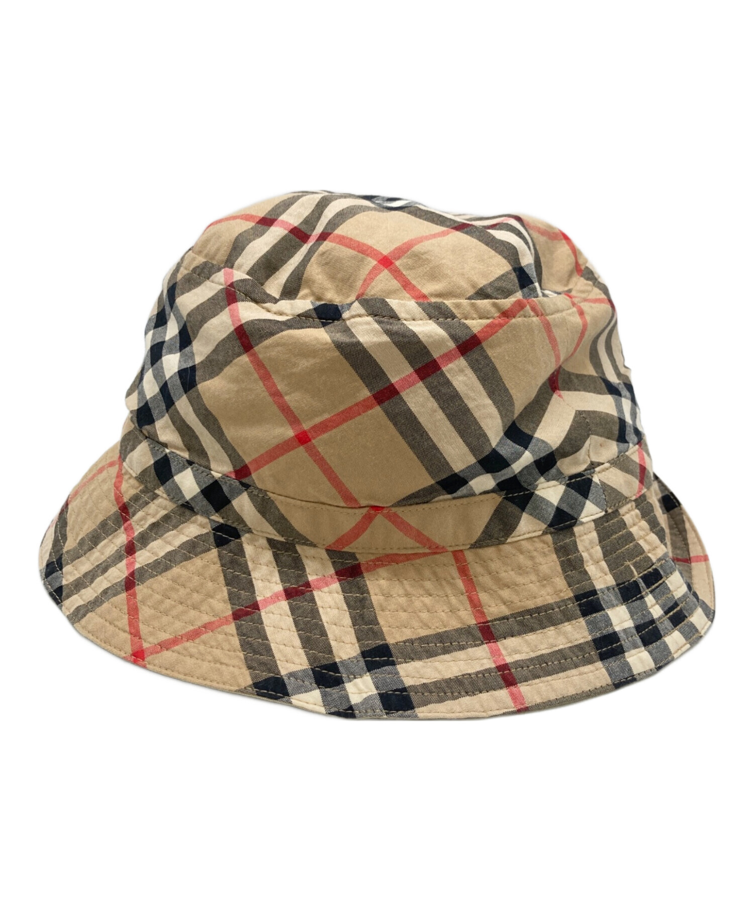 中古・古着通販】BURBERRY (バーバリー) ノバチェックバケットハット 
