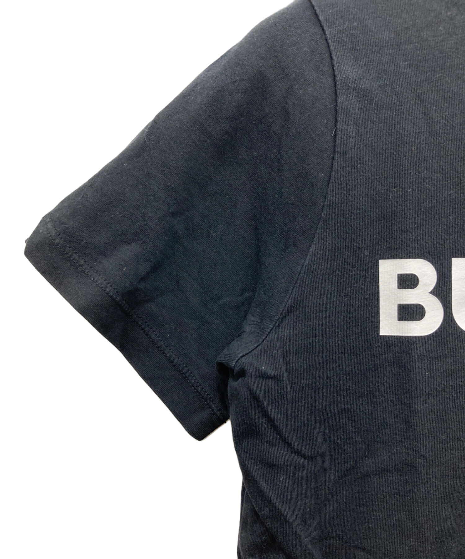 中古・古着通販】BURBERRY (バーバリー) ロゴクルーネックTシャツ 