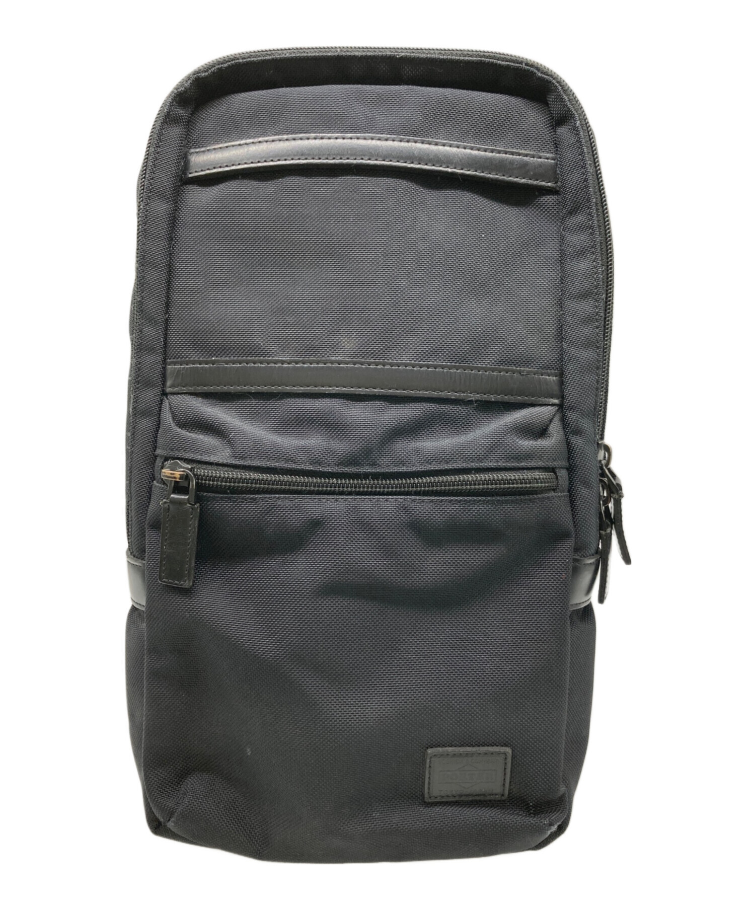 中古・古着通販】PORTER (ポーター) BOND SLING SHOULDER BAG ブラック 