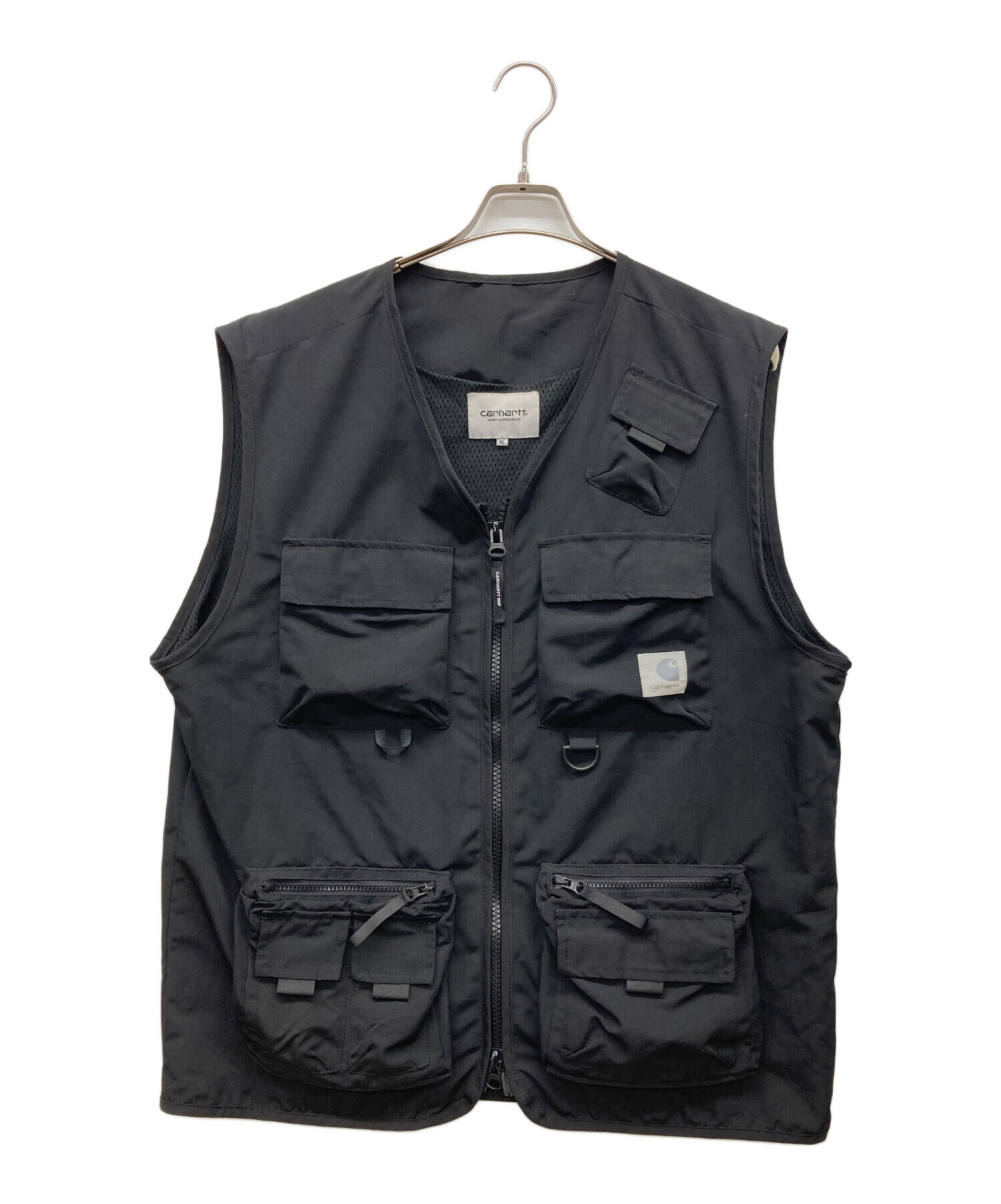 中古・古着通販CarHartt (カーハート) ダックベスト ブラック Carhartt