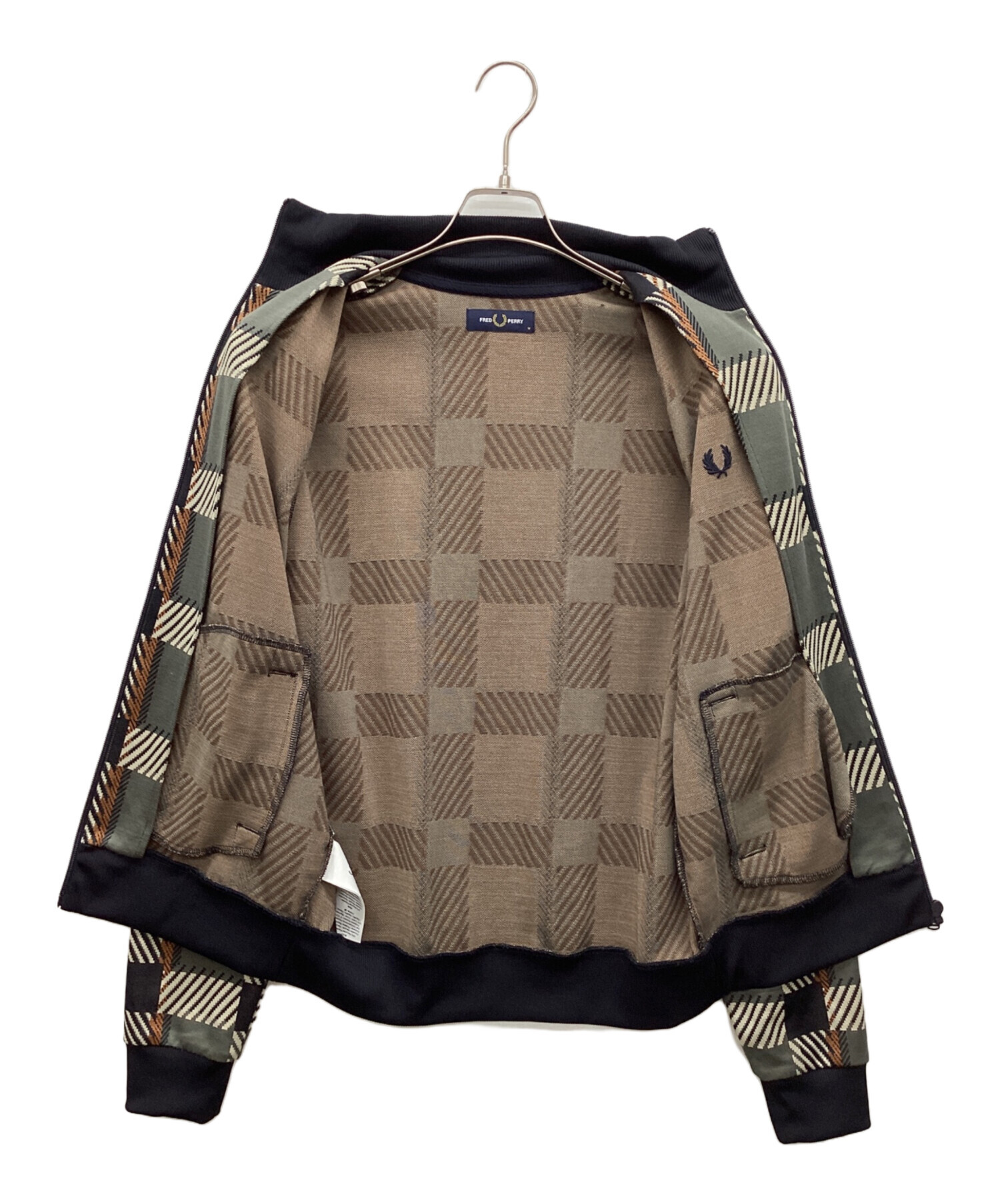 中古・古着通販】FRED PERRY (フレッドペリー) グリッチタータン