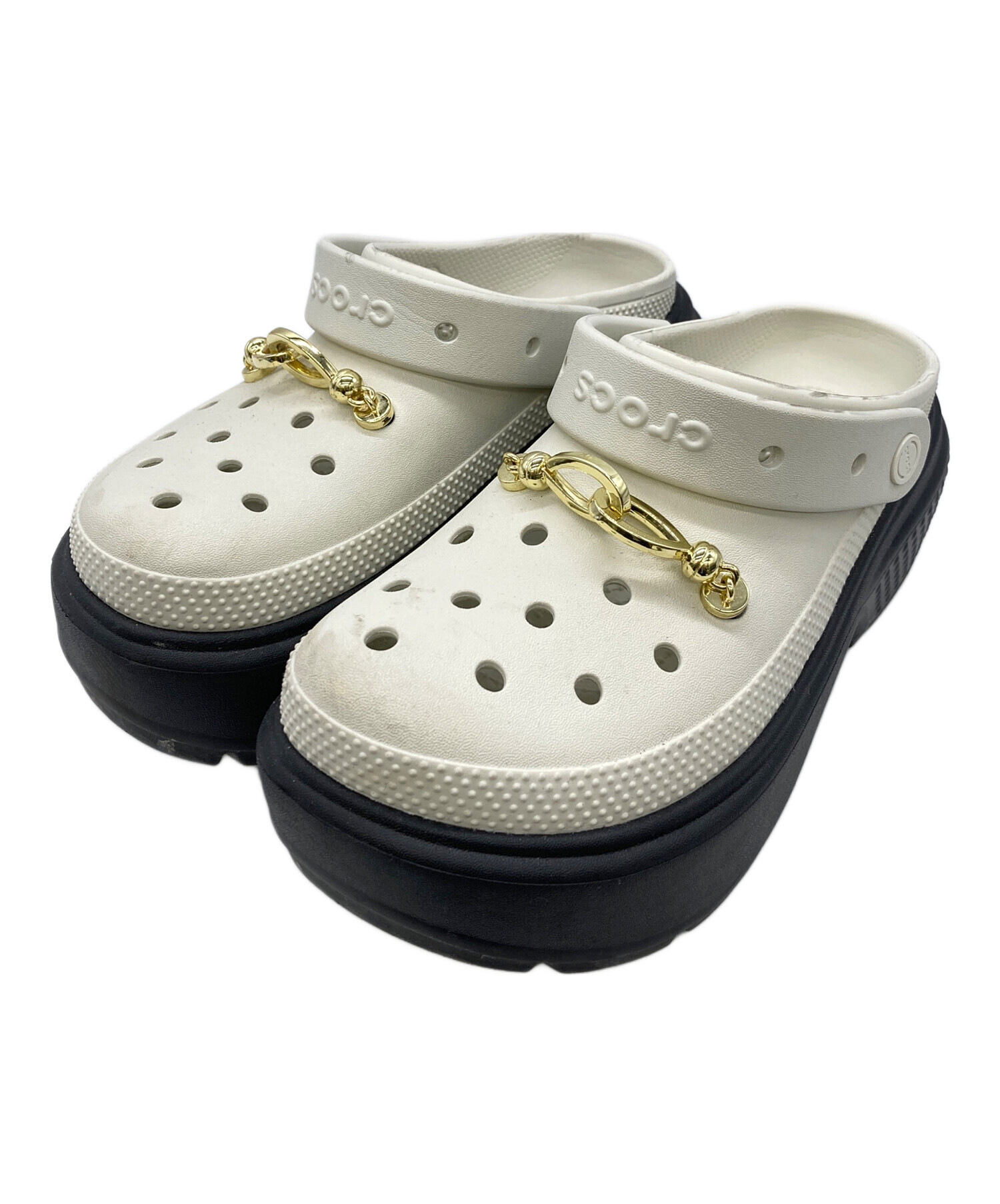 廃盤品】CROCS クロックス サイプラス 24㎝ w8 ホワイト 【公式通販】