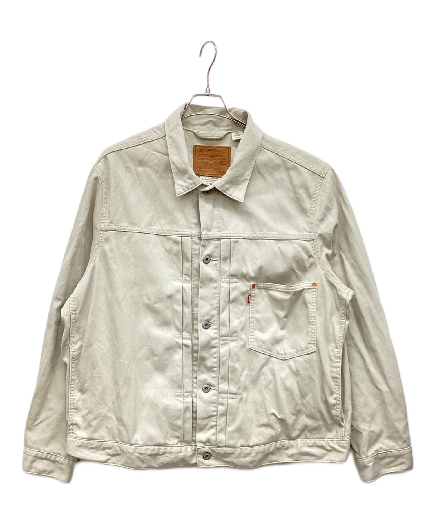 中古・古着通販】LEVI'S (リーバイス) トラッカージャケット ベージュ