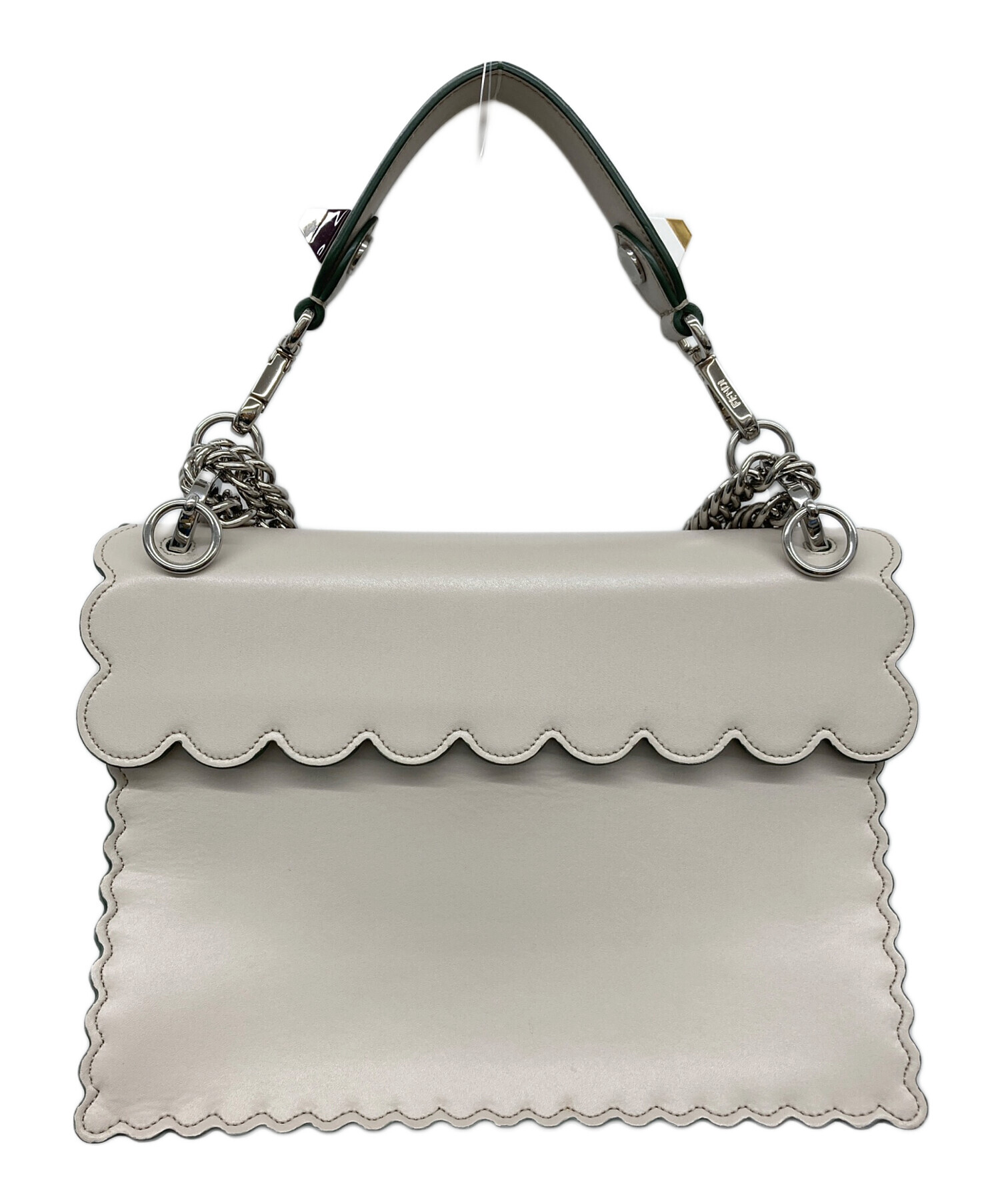 FENDI キャナイ　バック　正規品　週末限定お値下げ中 フェンディ FENDI キャナイ ショルダーバッグ カーフ ブラック