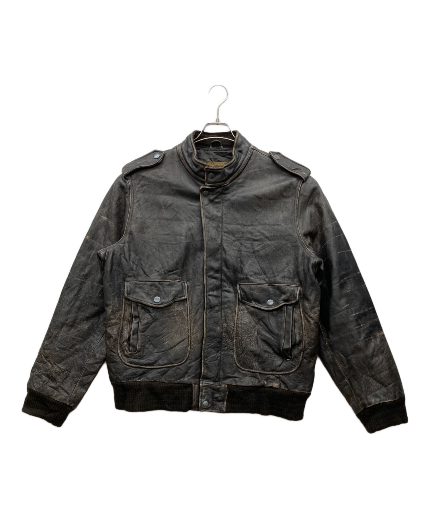 中古・古着通販】OLD NAVY (オールドネイビー) レザージャケット