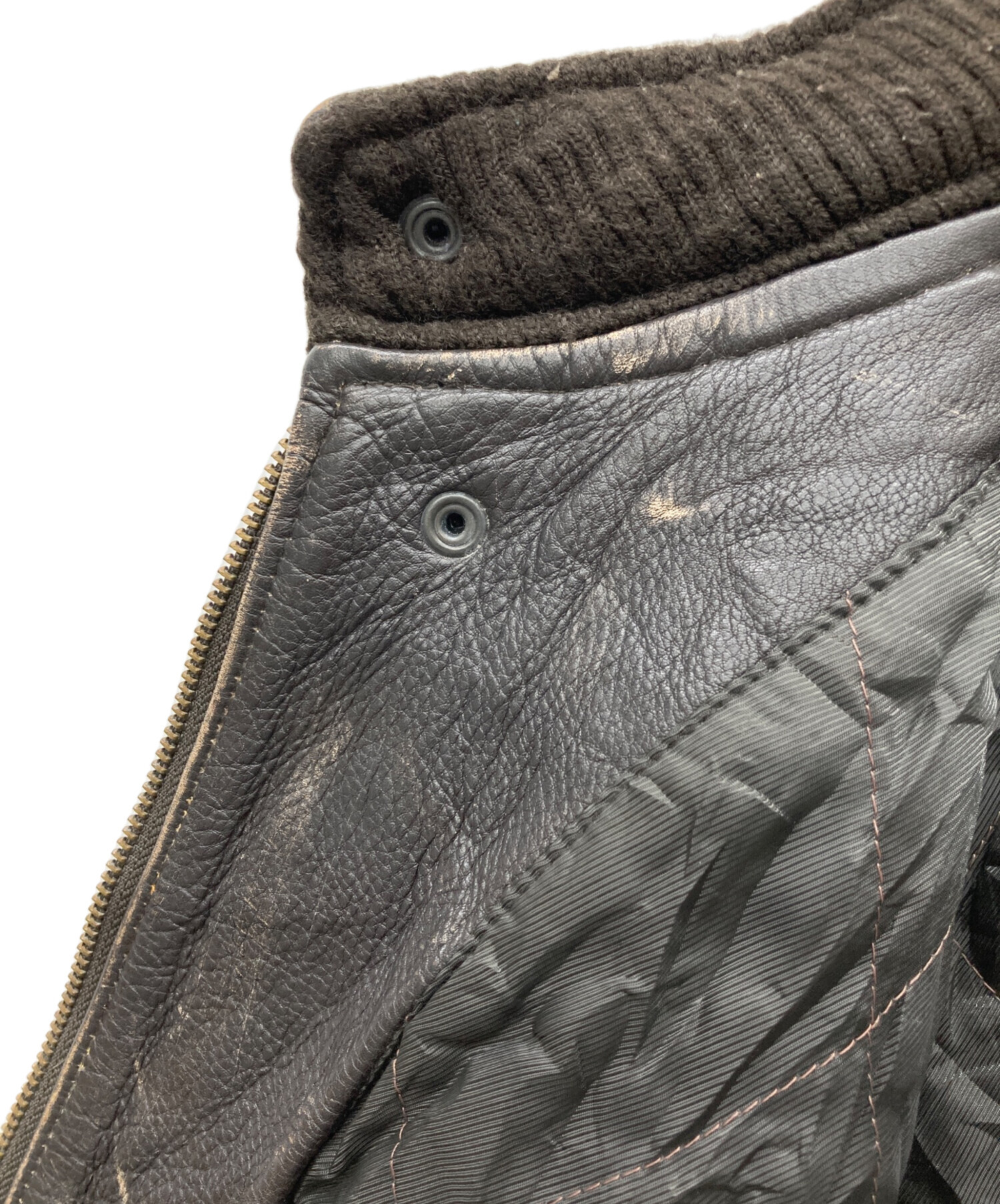 中古・古着通販】OLD NAVY (オールドネイビー) レザージャケット