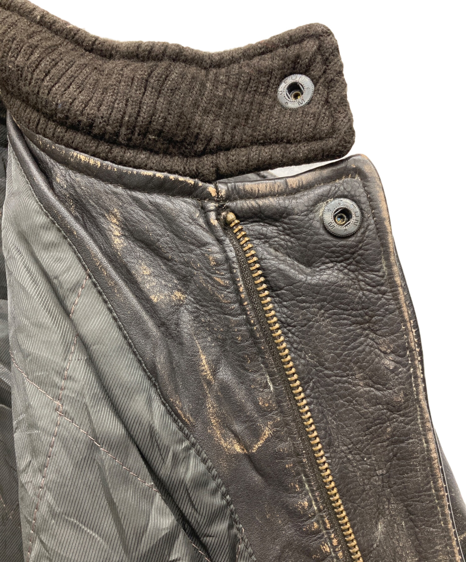 中古・古着通販】OLD NAVY (オールドネイビー) レザージャケット