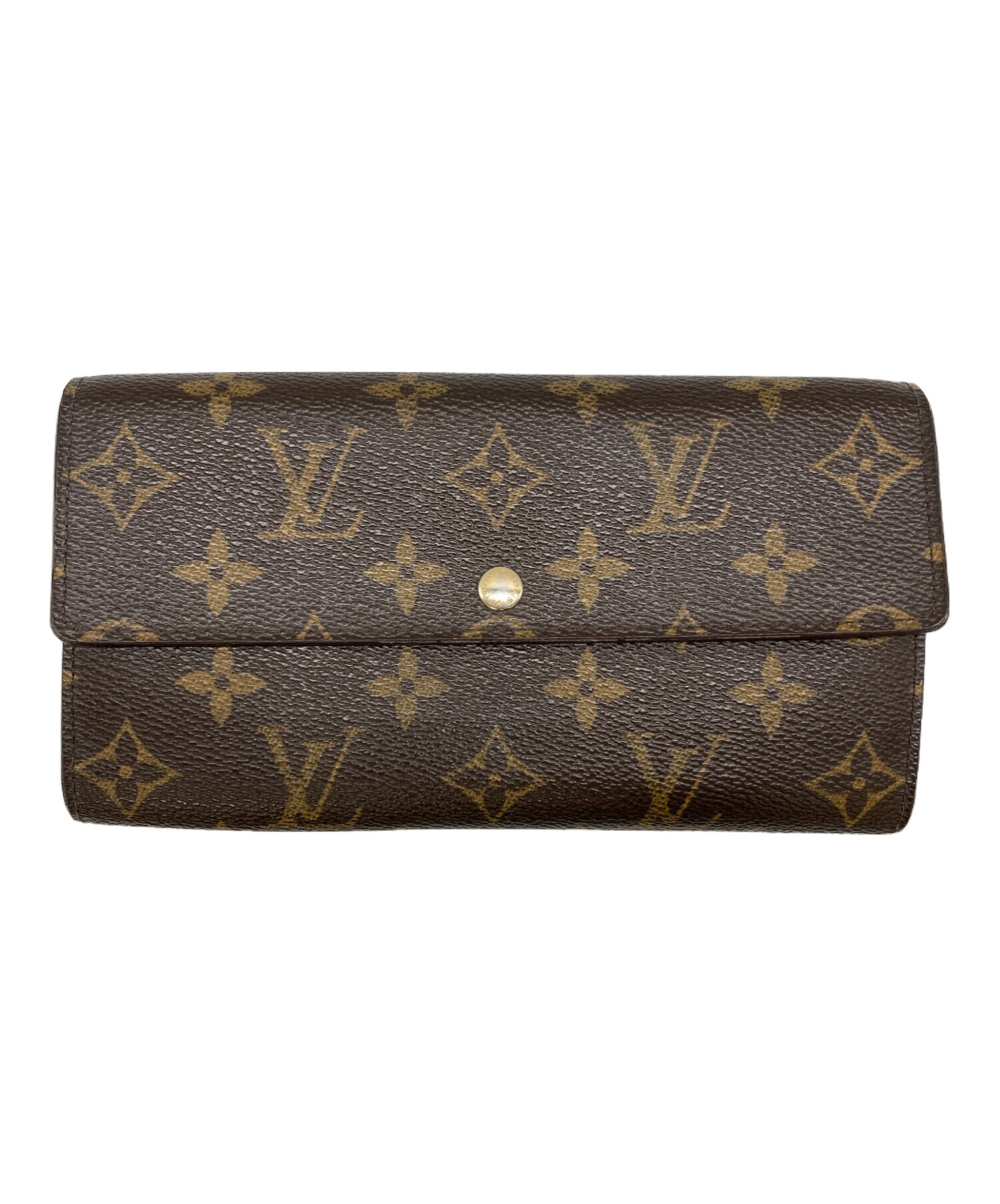 ルイヴィトン　　財布　ブラウン　中古 中古・古着通販】LOUIS VUITTON (ルイ ヴィトン) 財布 ブラウン