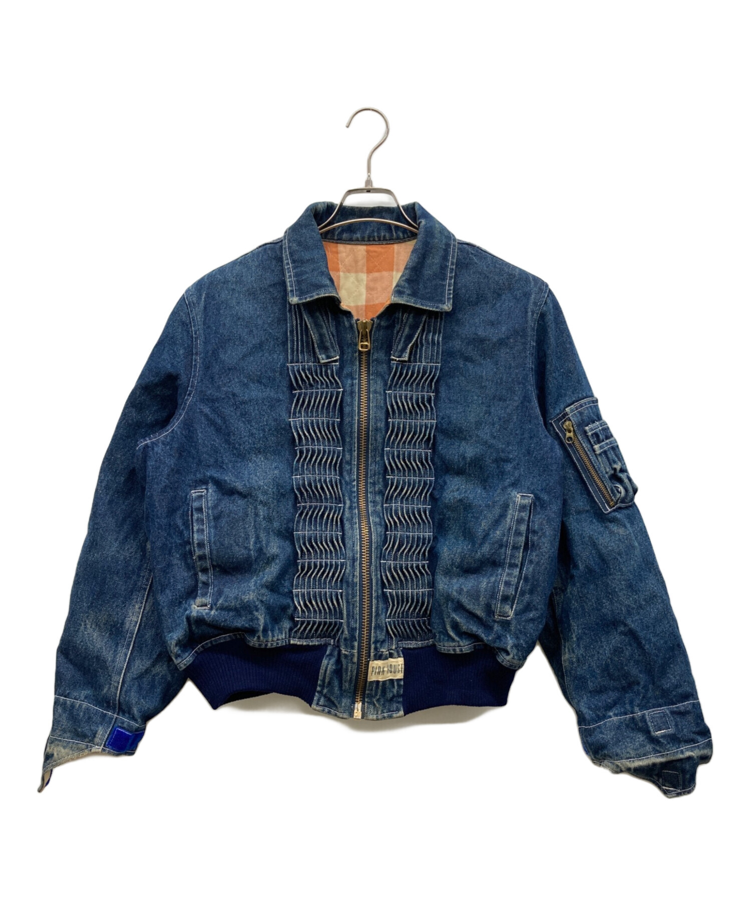 中古・古着通販】PINK HOUSE (ピンクハウス) デニムボンバージャケット 
