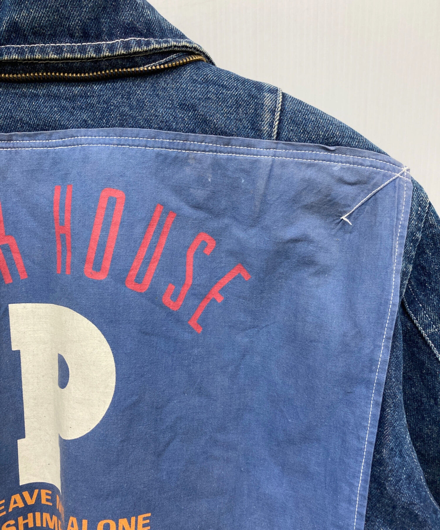 中古・古着通販】PINK HOUSE (ピンクハウス) デニムボンバージャケット 