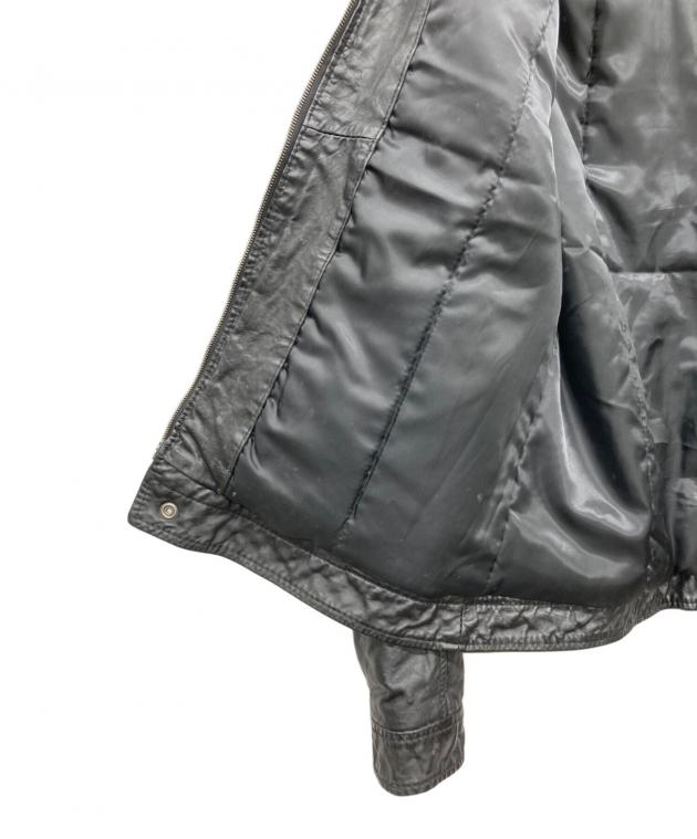 中古・古着通販】ARMANI JEANS (アルマーニジーンズ) レザーライダース