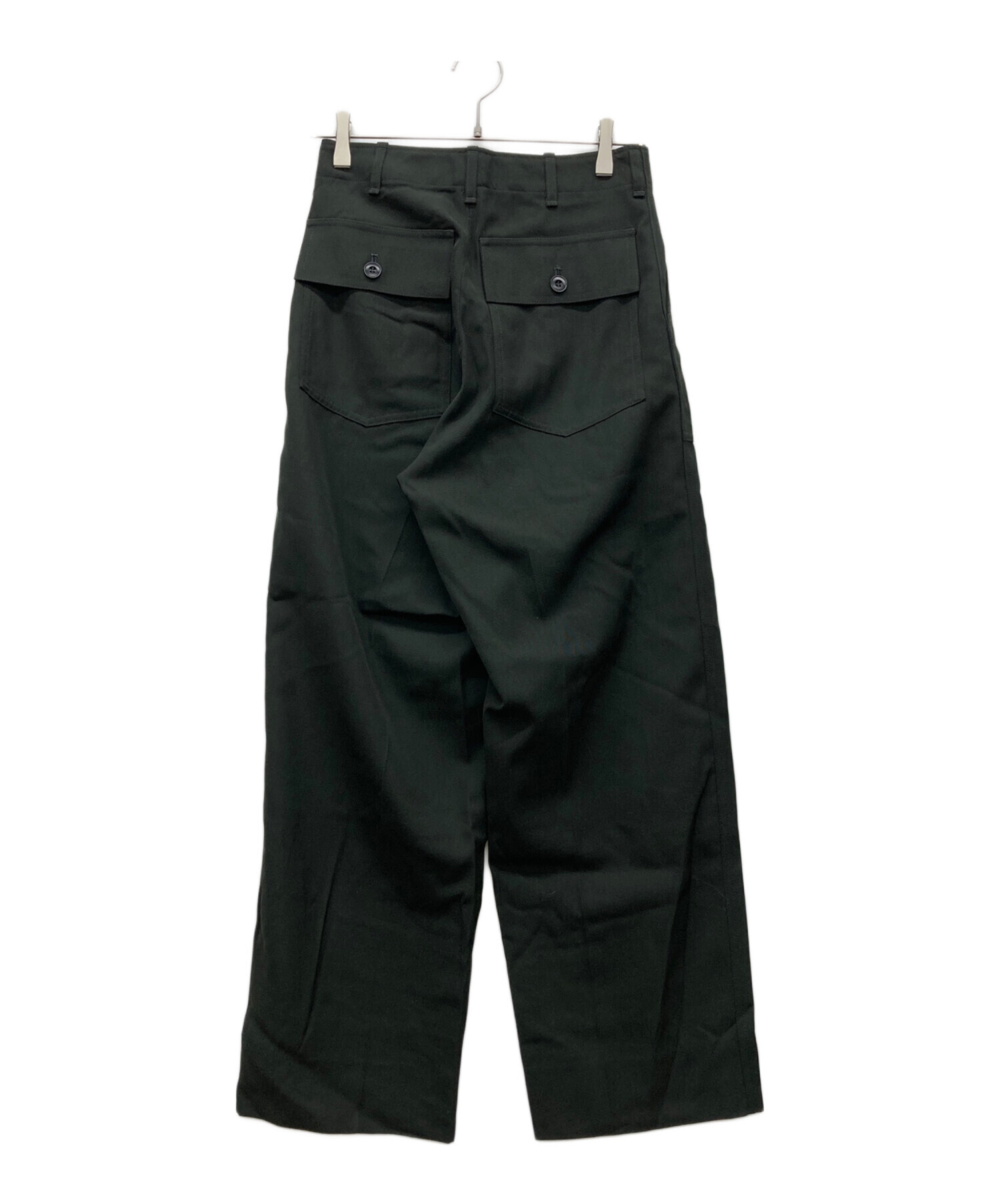 中古・古着通販】Shinzone (シンゾーン) BAKER PANTS TYPE-3 ブラック
