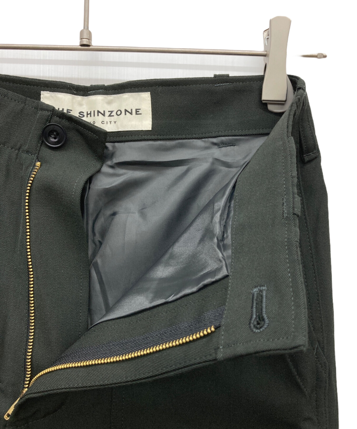 中古・古着通販】Shinzone (シンゾーン) BAKER PANTS TYPE-3 ブラック
