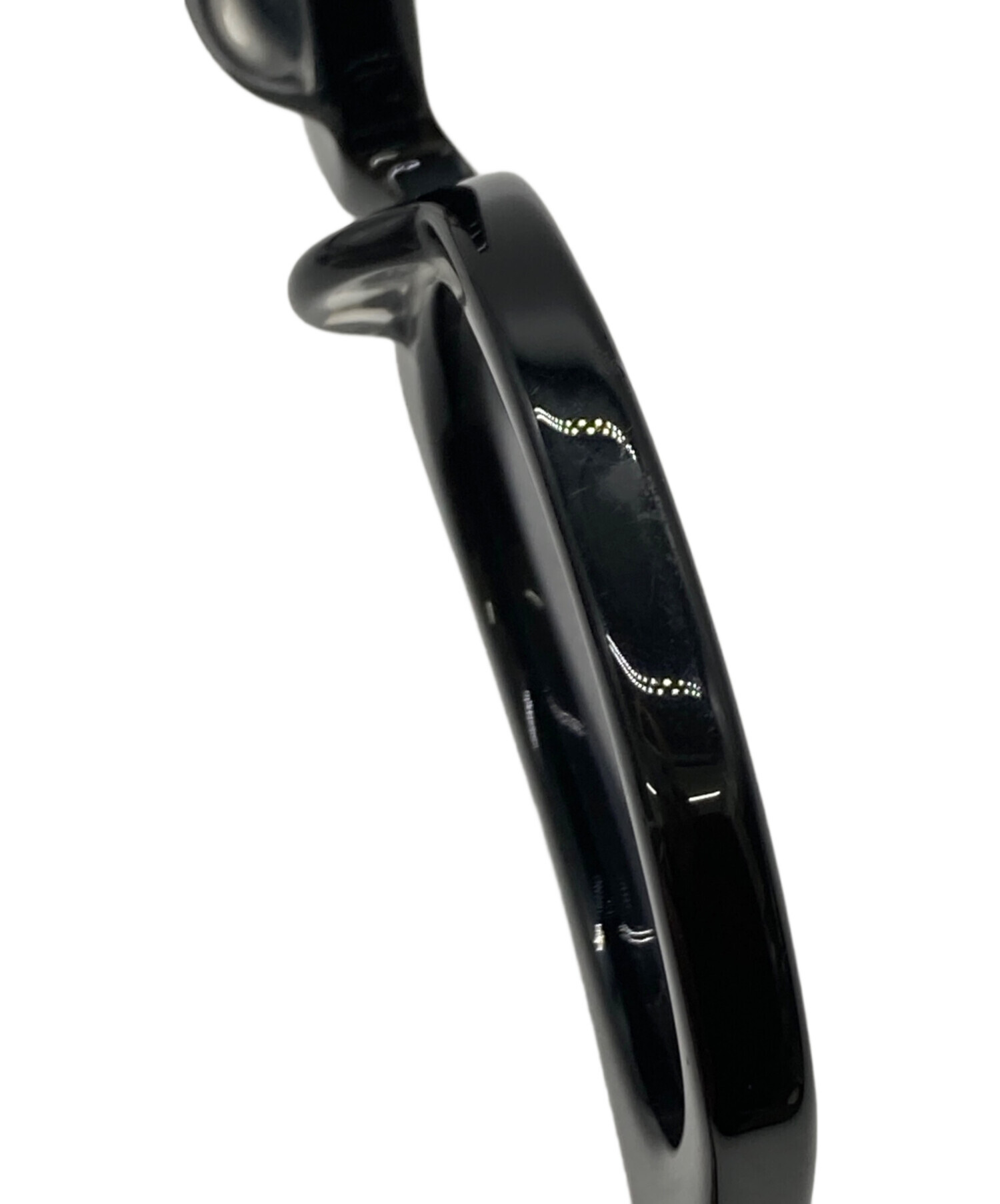 中古・古着通販】CASU eyewear (キャスアイウェア) 黒縁サングラス
